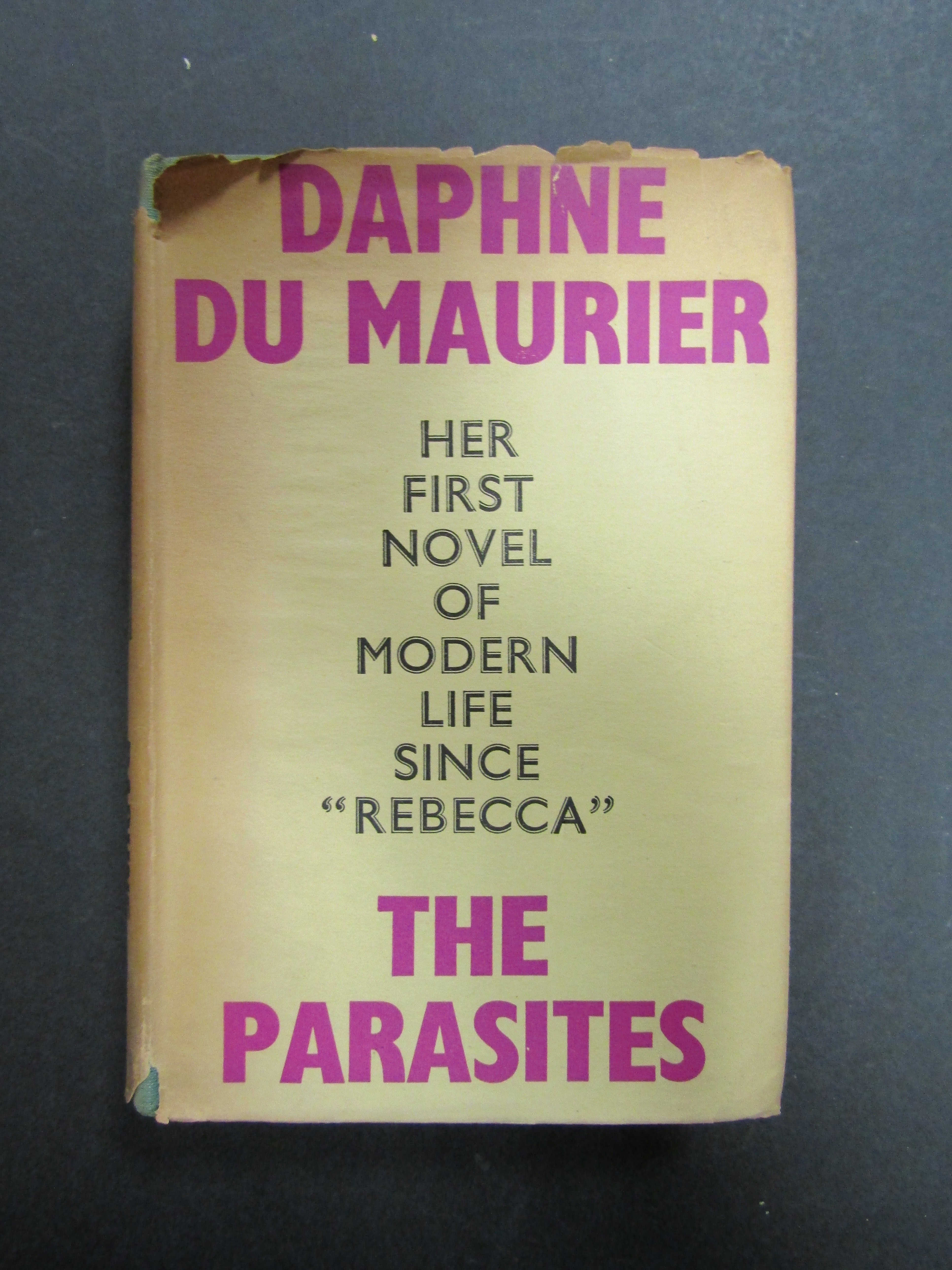 Du Maurier Daphne. The parasites. Victor Gollancz Ltd.1949, prima edizione