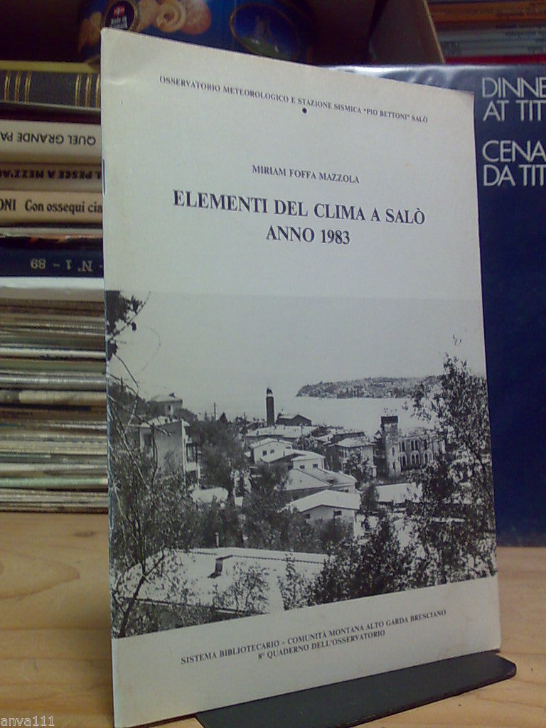 ELEMENTI DEL CLIMA A SALO' - ANNO 1983