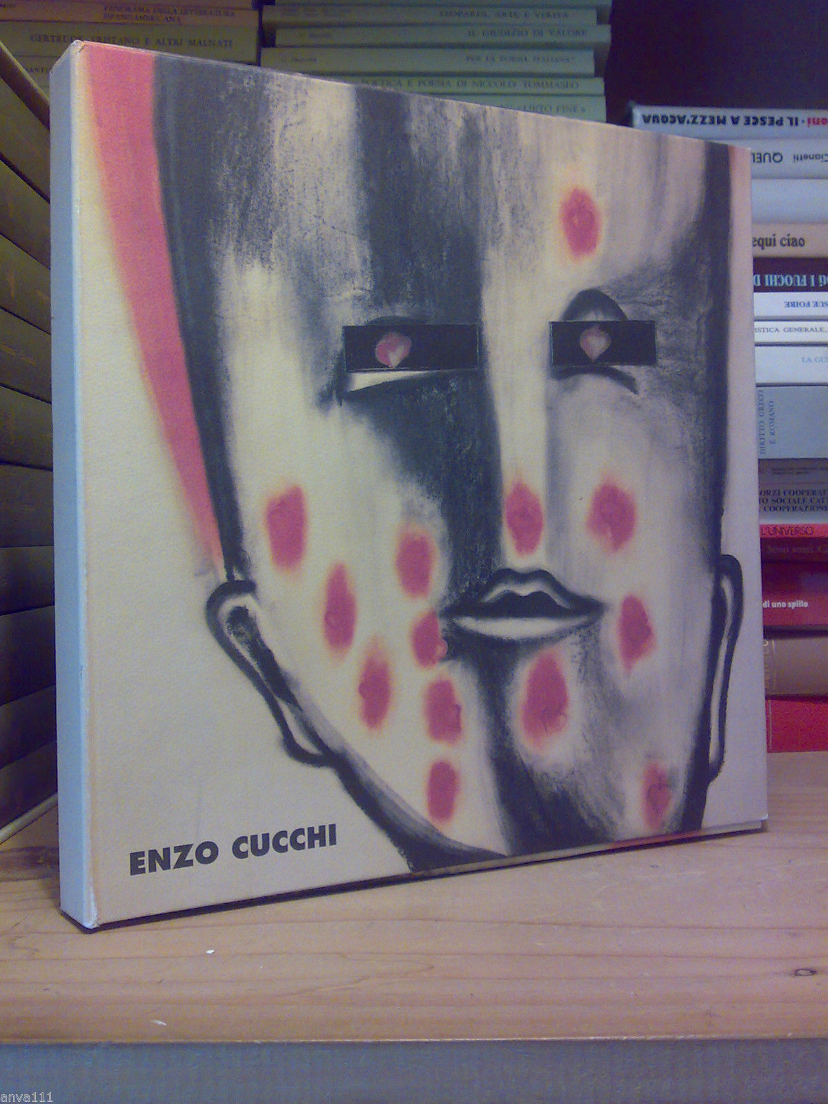 ENZO CUCCHI - Palazzo Reale/Arengario/Milano 1995 - Libro + MC