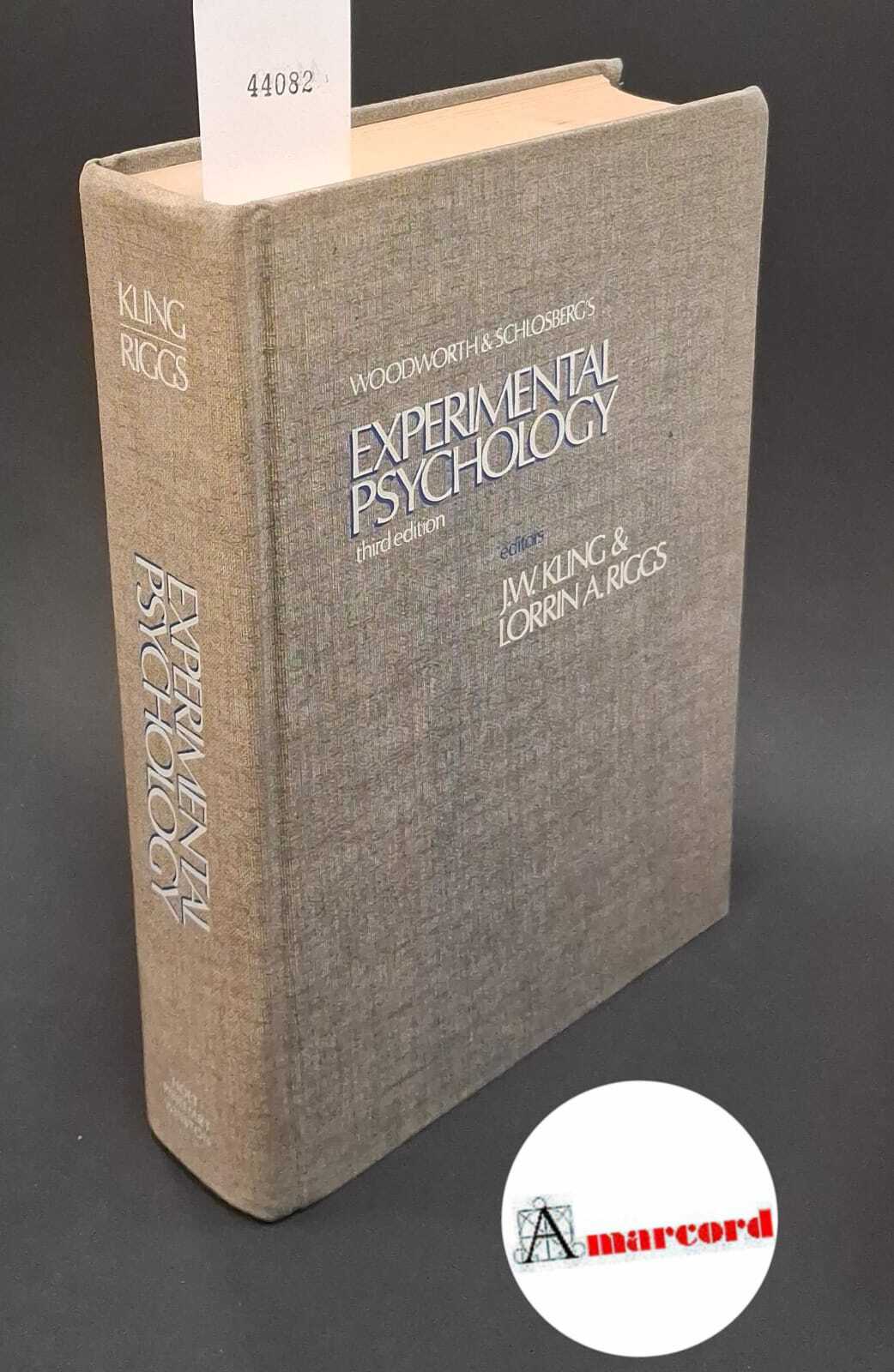 Experimental Psychology Third Edition