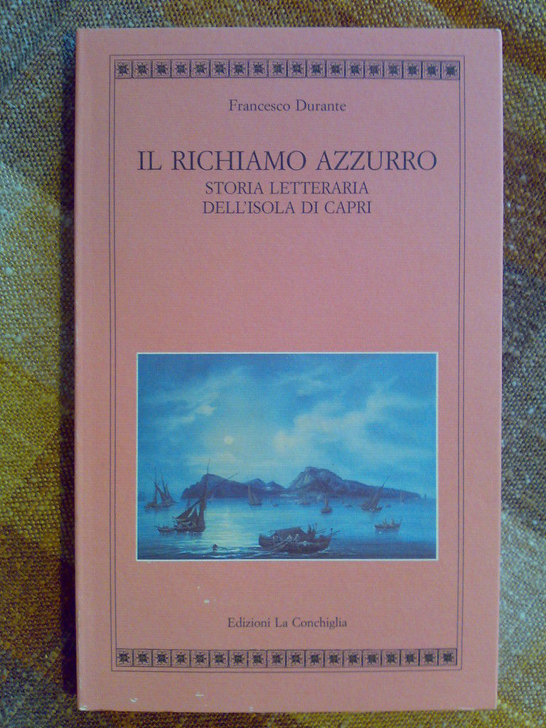 F. Durante - STORIA LETTERARIA DELL' ISOLA DI CAPRI