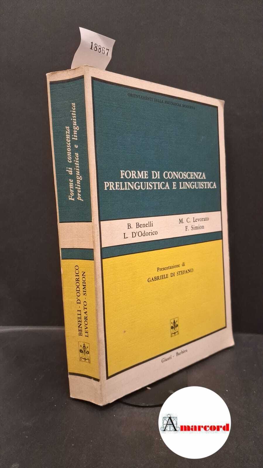 Forme di conoscenza prelinguistica e linguistica