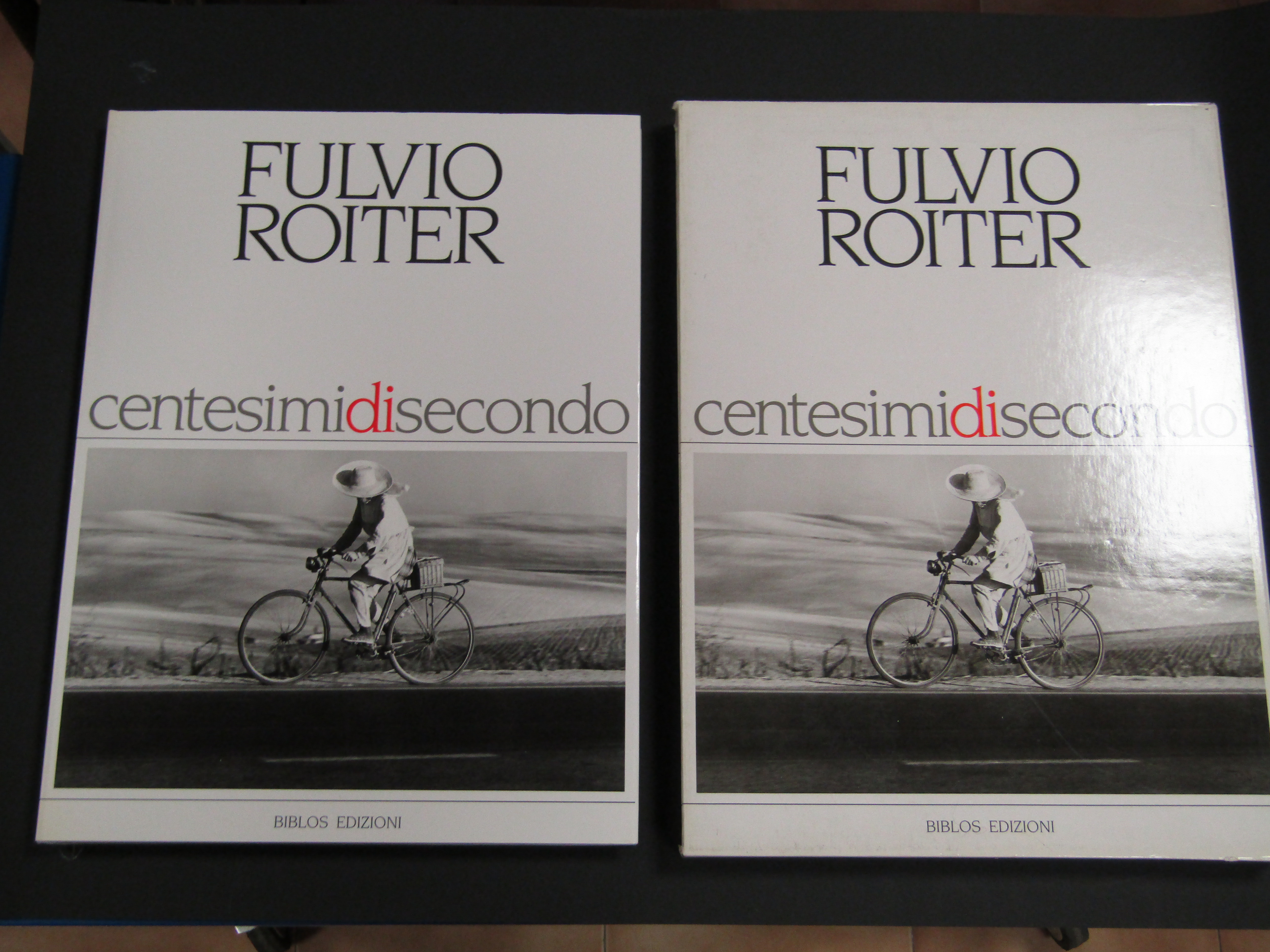 Fulvio Roiter. Centesimi di secondo. Biblos edizioni 1984.