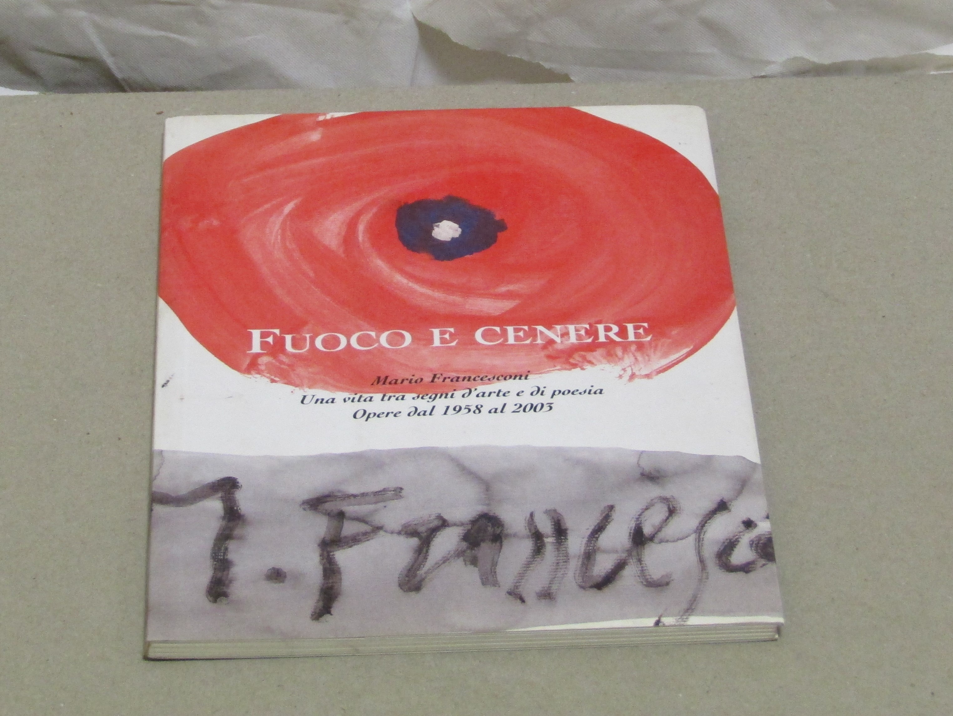 FUOCO E CENERE Mario Francesconi. Una vita tra segni d'arte …