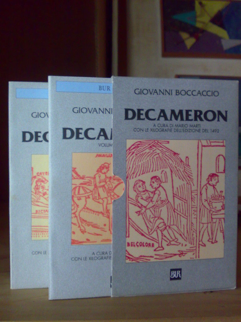 G. Boccaccio - DECAMERONE - 2voll. - 2000