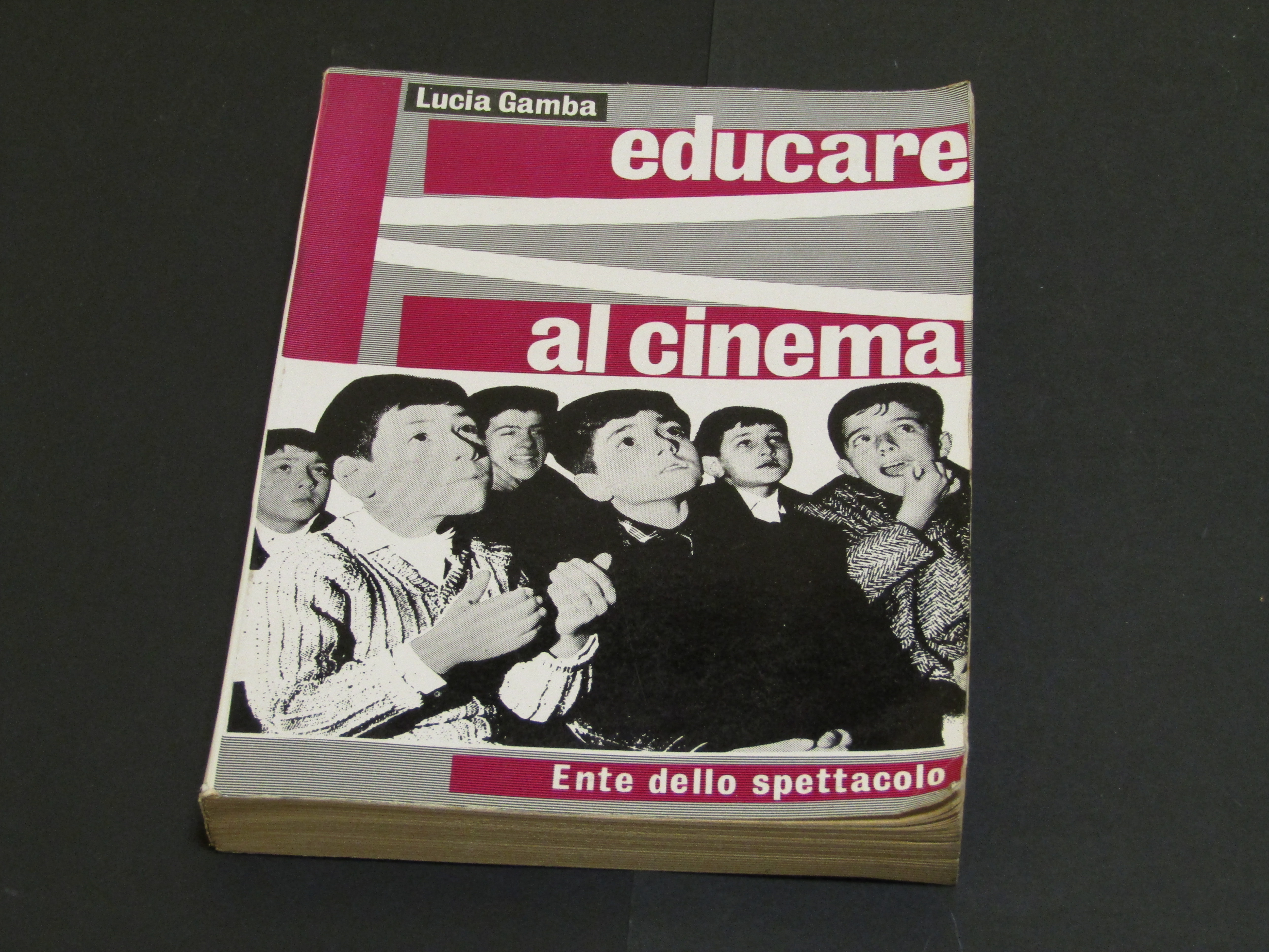 Gamba Lucia. Educare al cinema. Ente dello spettacolo