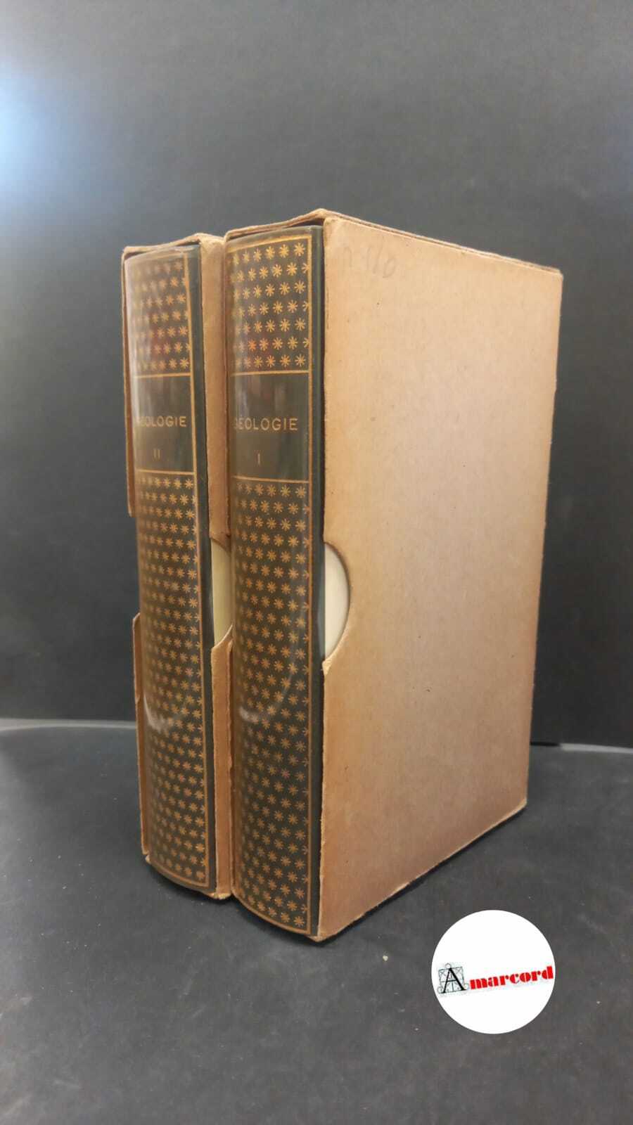 Geologie 2 voll. Paris Gallimard, 1972-