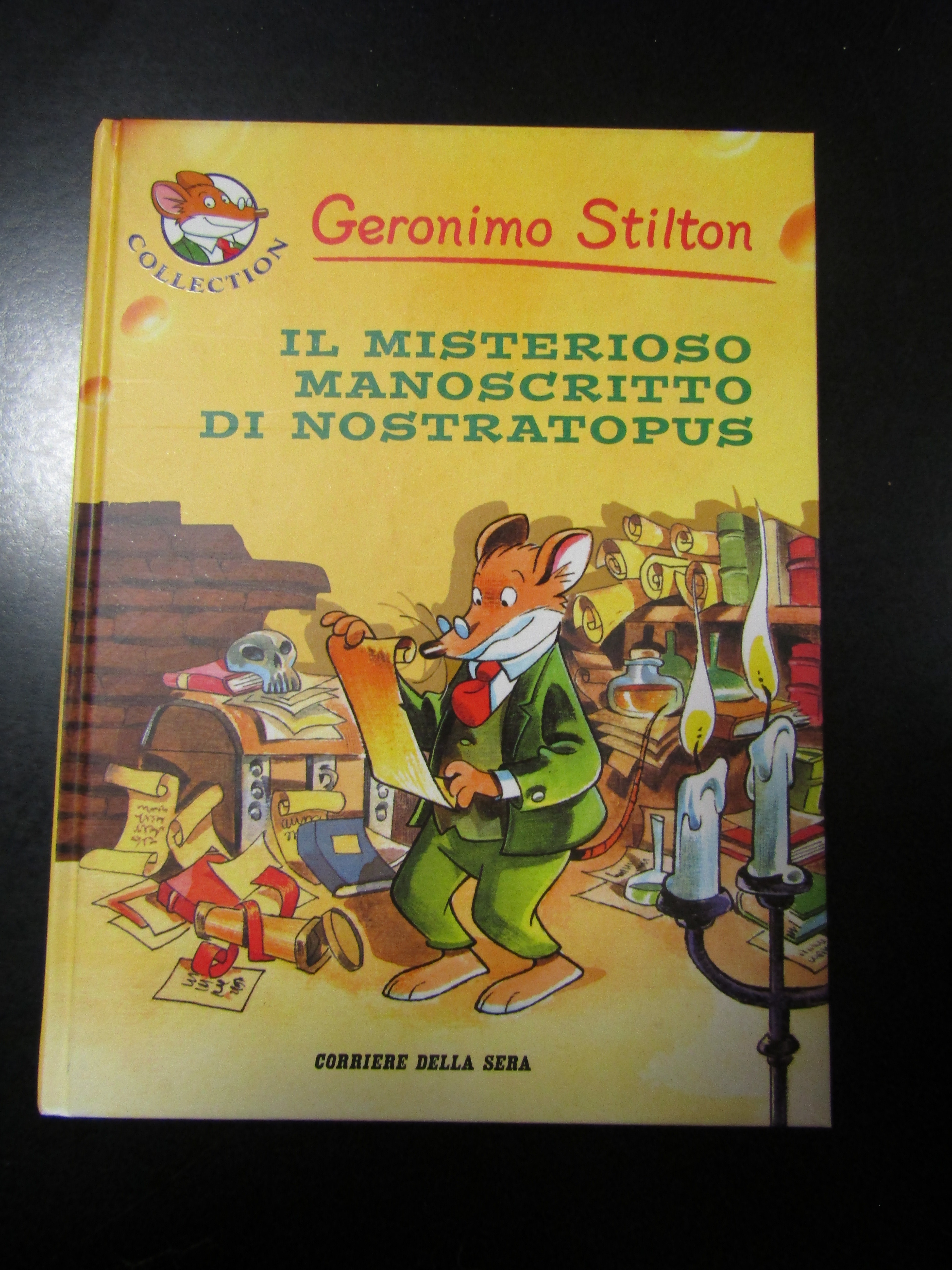 Geronimo Stilton. Il misterioso manoscritto di Nostratopus. Corriere della Sera …