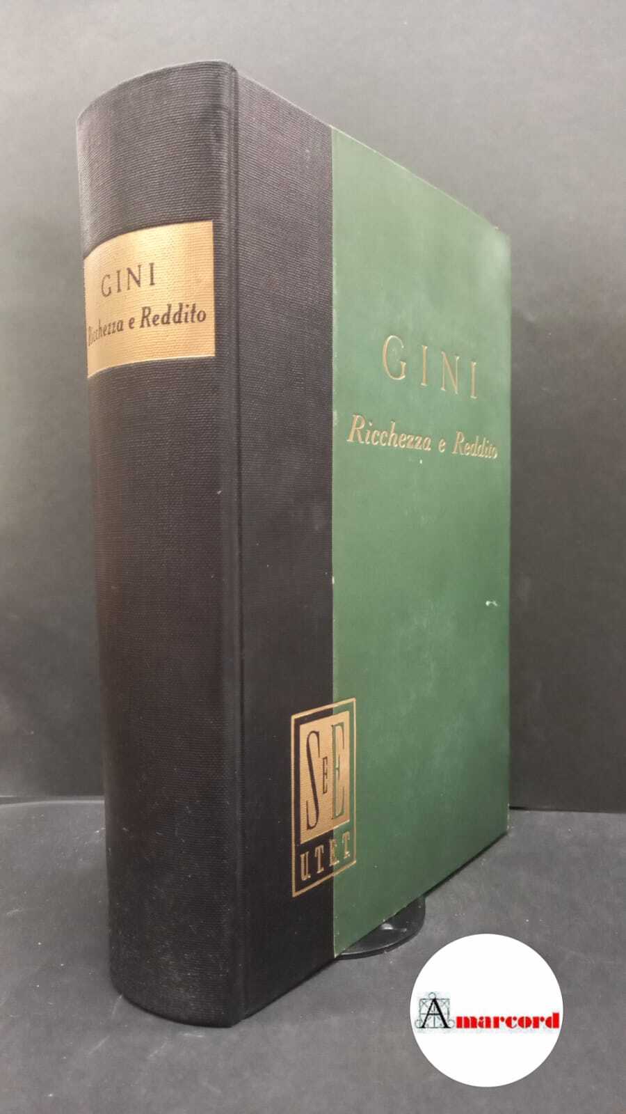 Gini, Corrado. , and De Vita, Agostino. Ricchezza e reddito …