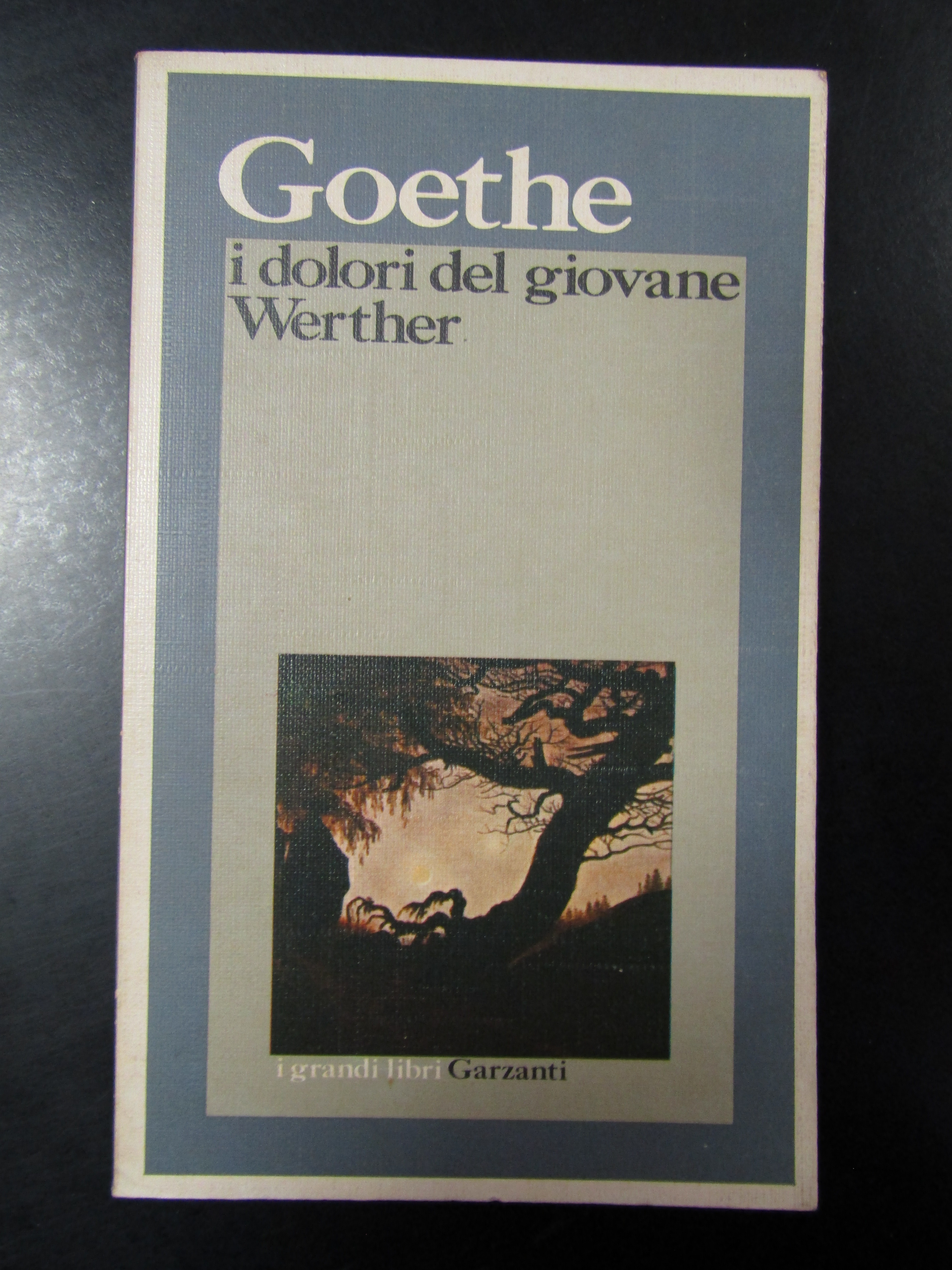 Goethe. I dolori del giovane Werther. Garzanti 1975.