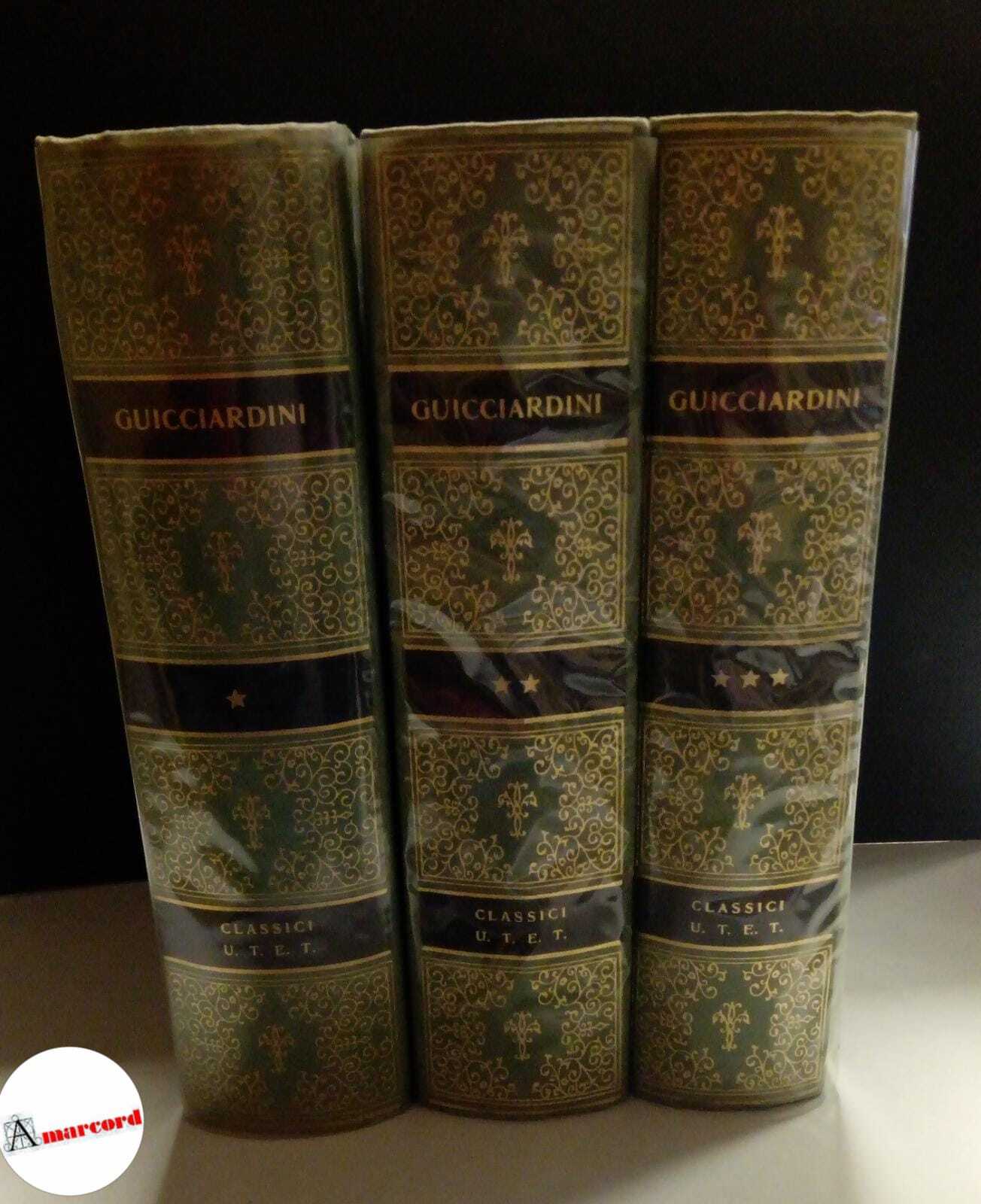 Guicciardini, Opere (3 voll.), Utet, 1974-81.