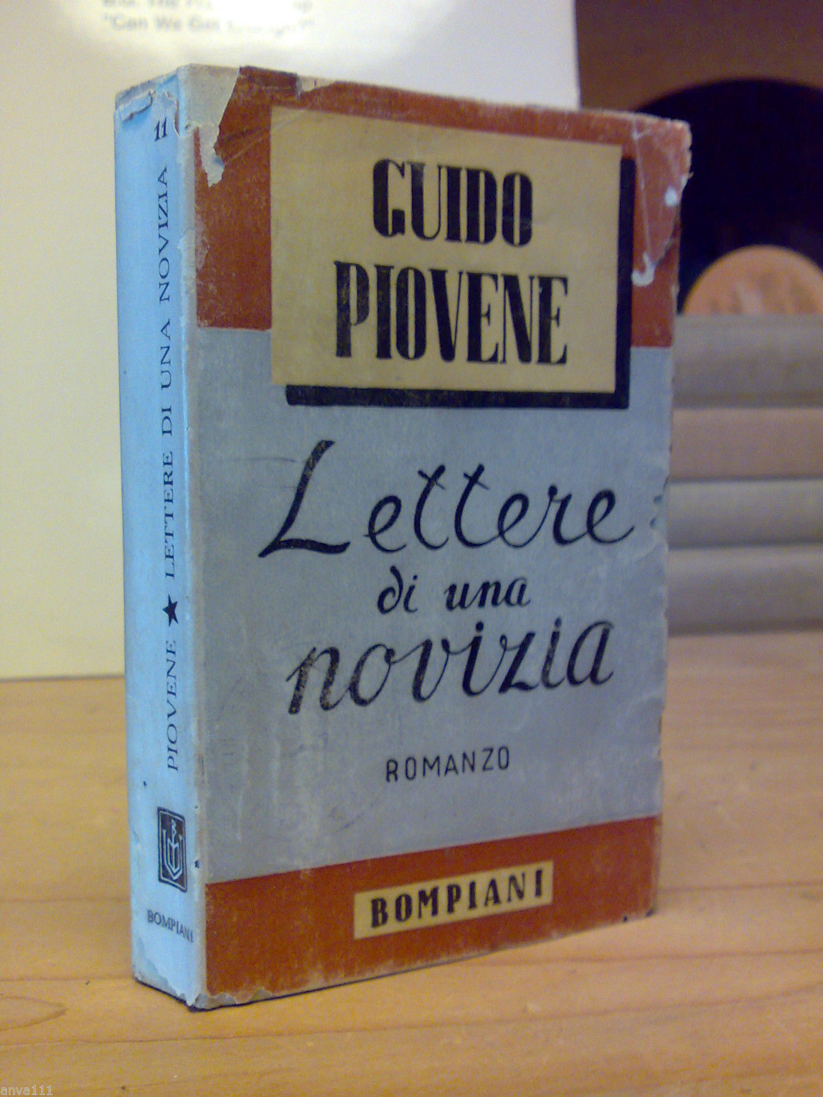 Guido Piovene - LETTERE DI UNA NOVIZIA - Bompiani 1945