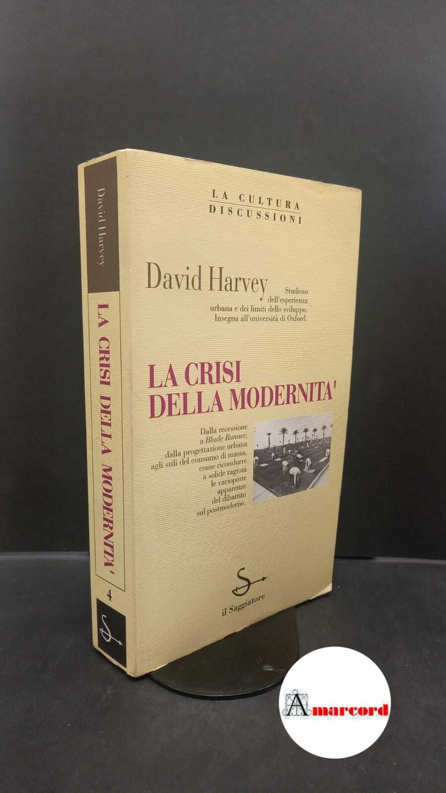Harvey, David. La crisi della modernità Milano Il saggiatore, 1993