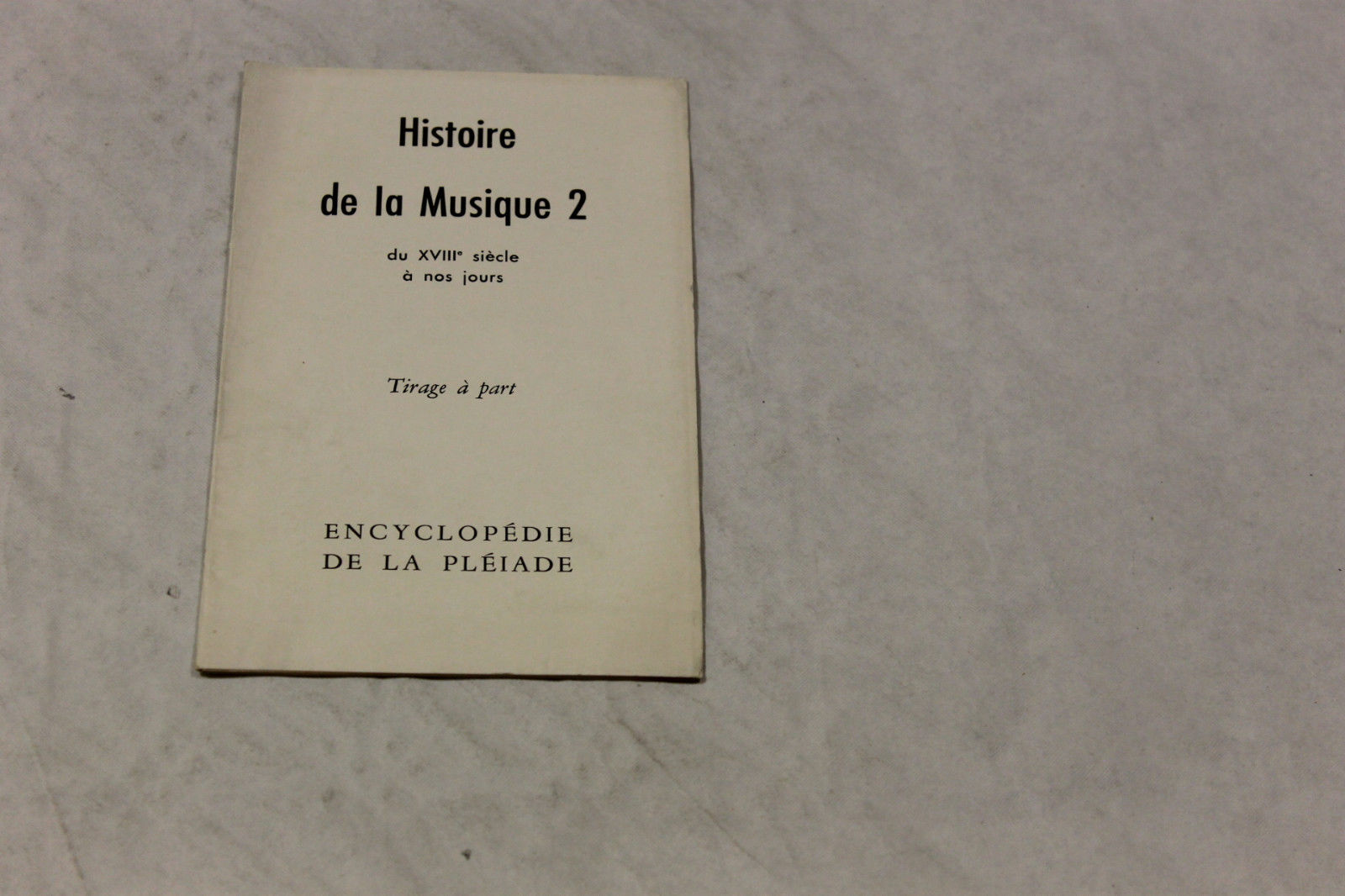 Histoire de la Musique 2, du XVII siècle à nos …