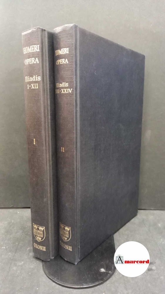 Homerus. , and Allen, Thomas William. , Monro, David Binning. …