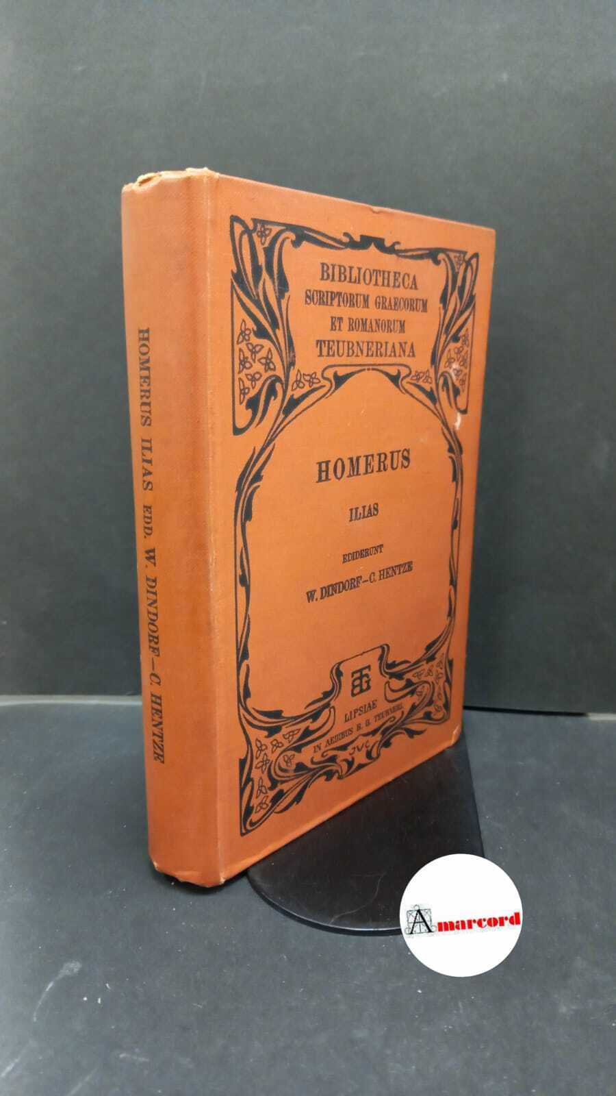 Homerus. Pars 1 e 2: Iliadis 1.-24Lipsiae in aedibus B. …