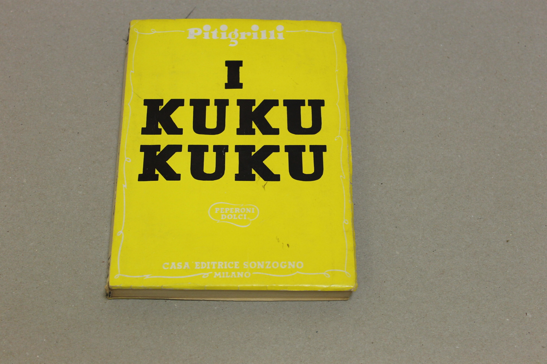 I Kukukuku. Peperoni dolci.