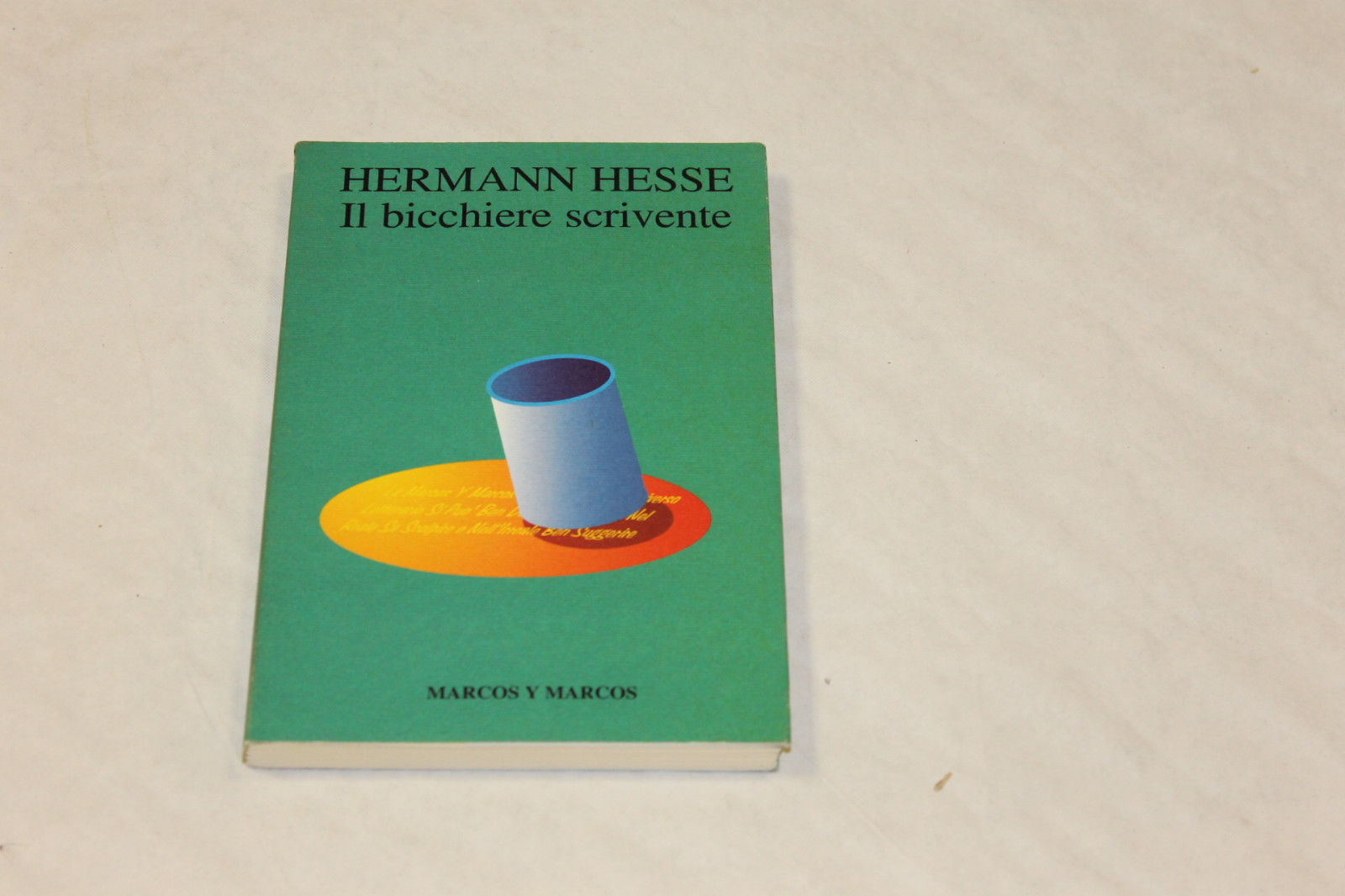 Il bicchiere scrivente