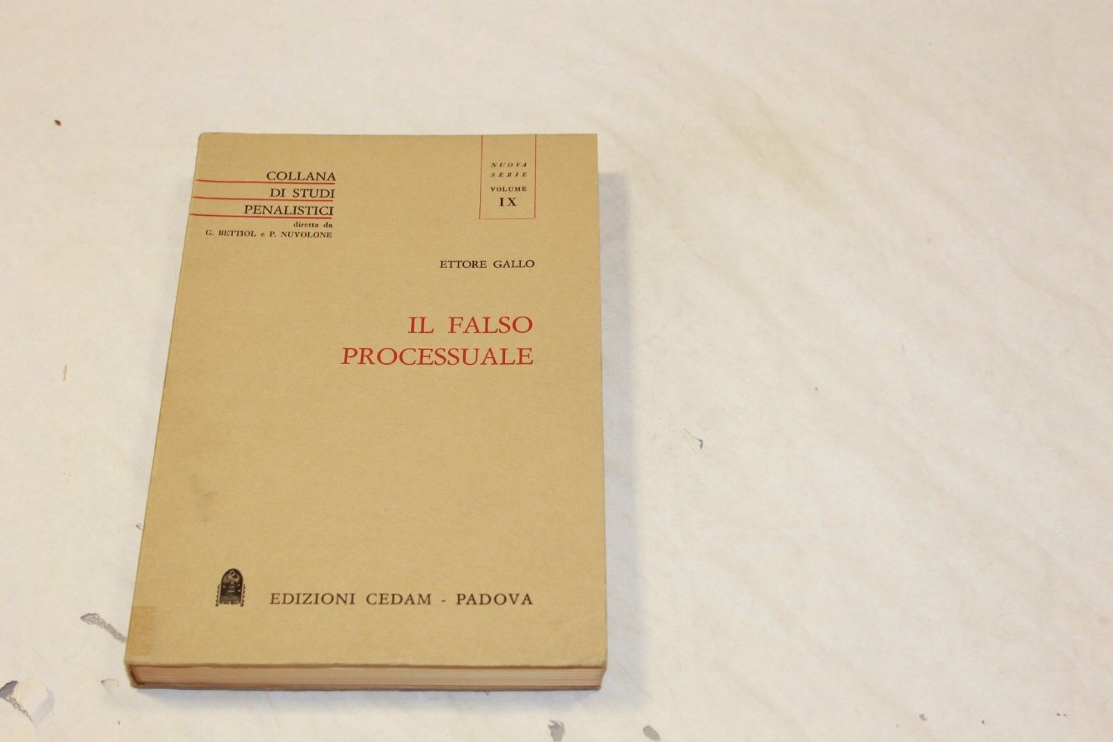 Il falso processuale