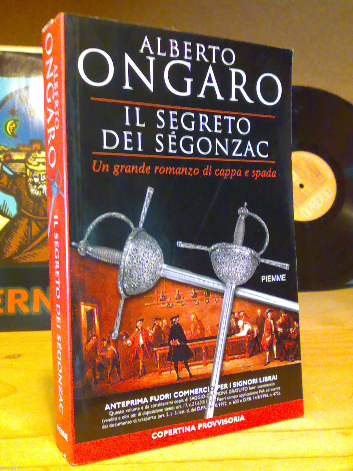 IL SEGRETO DEI SEGONZAC / 2000 - cop. provvisoria fc …