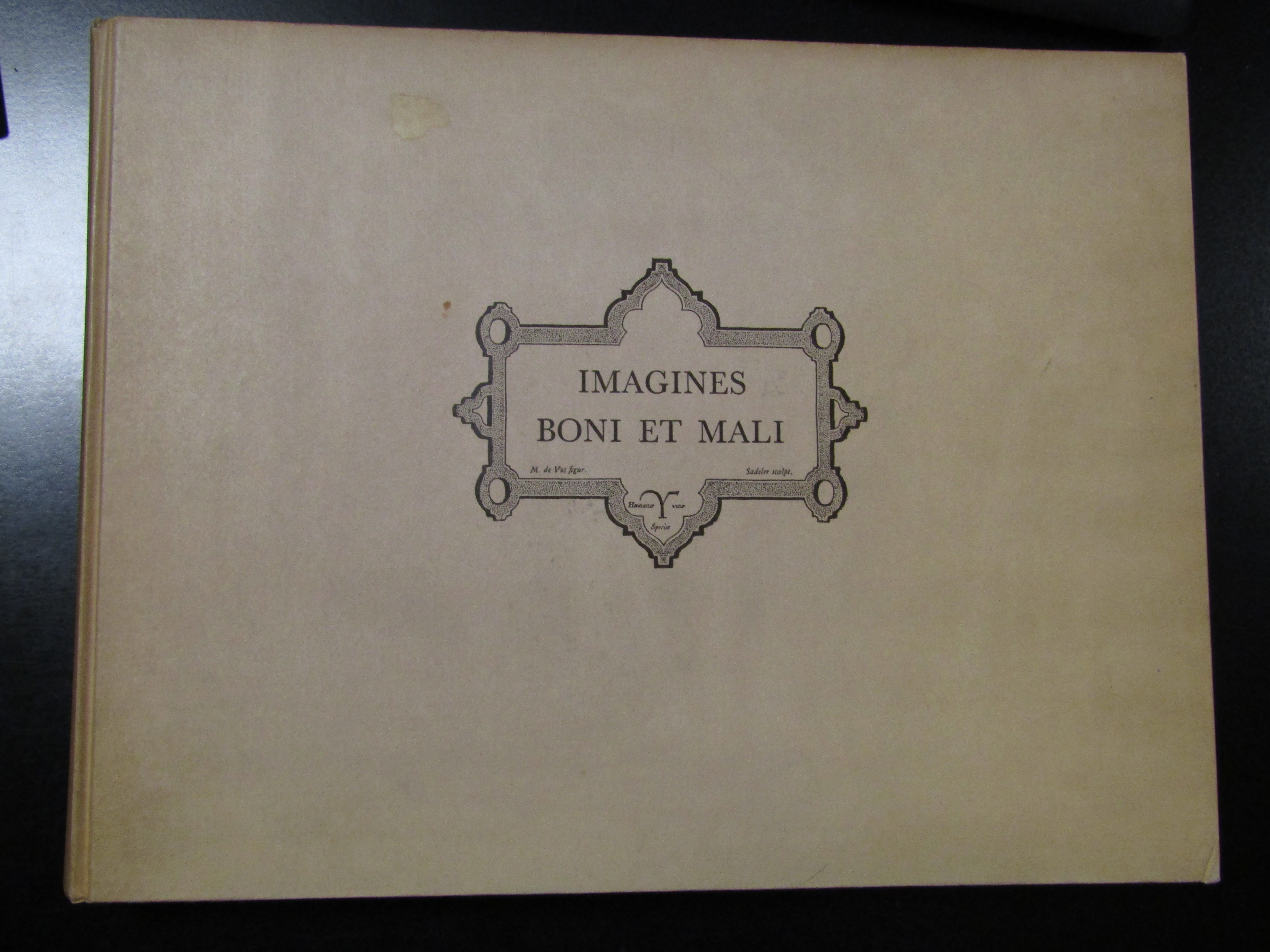 Imagines boni et mali. Incisioni di Giovanni, Raffaele e Giusto …