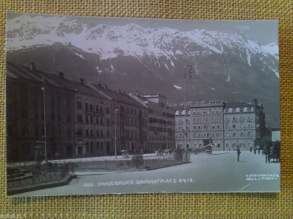 INNSBRUCK - BAHNHOFPLATZ