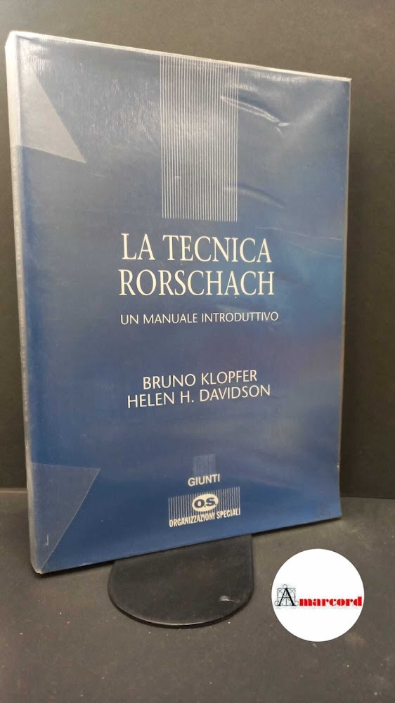 Klopfer, Bruno. , and Davidson, Helen H.. , and Cusin, …