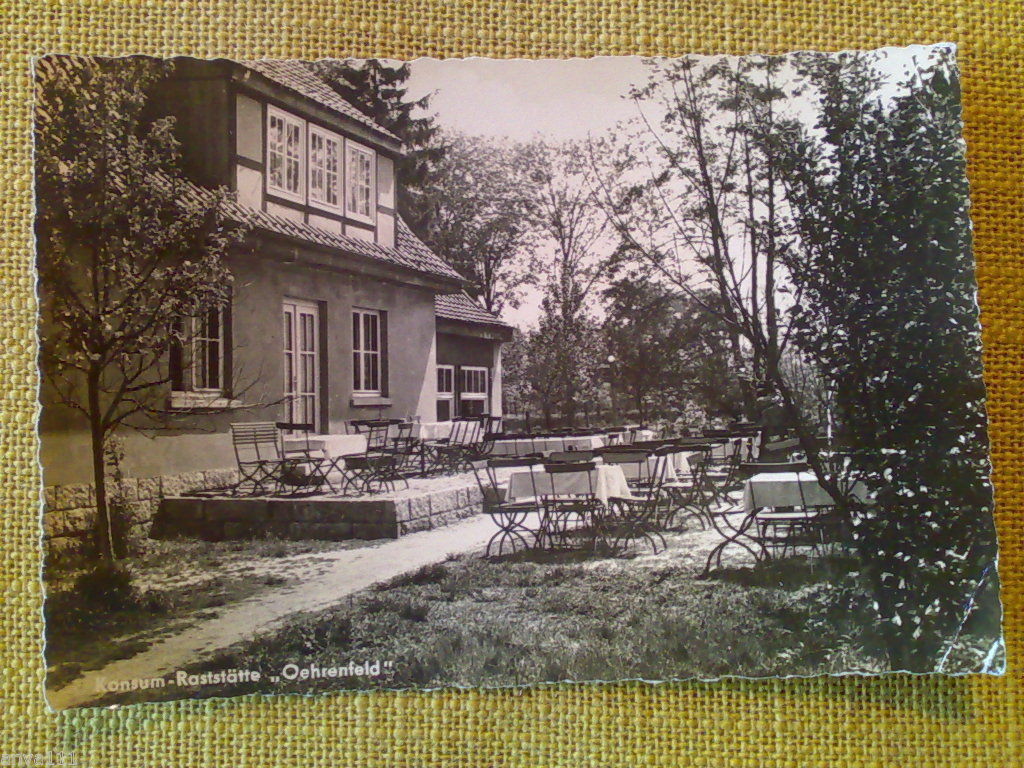 KONSUM - RASTSTÄTTE " OEHRENFELD " - 1962