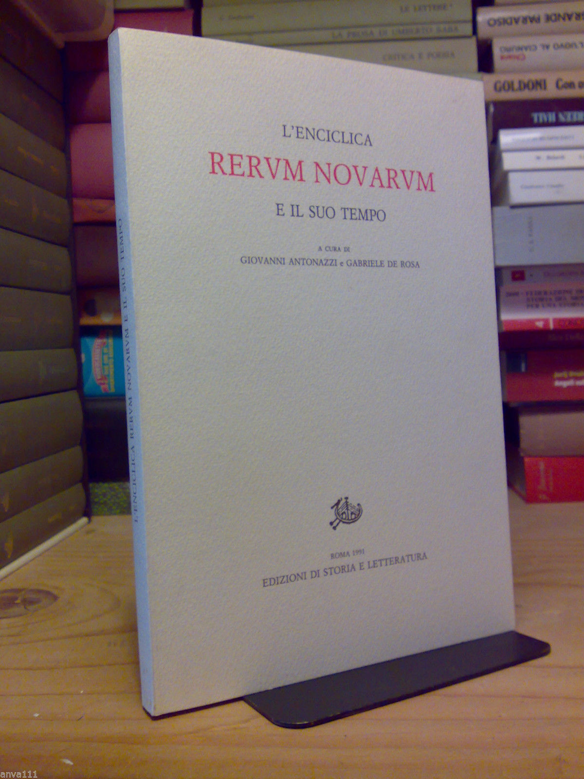 L'ENCICLICA RERUM NOVARUM E IL SUO TEMPO - a cura …