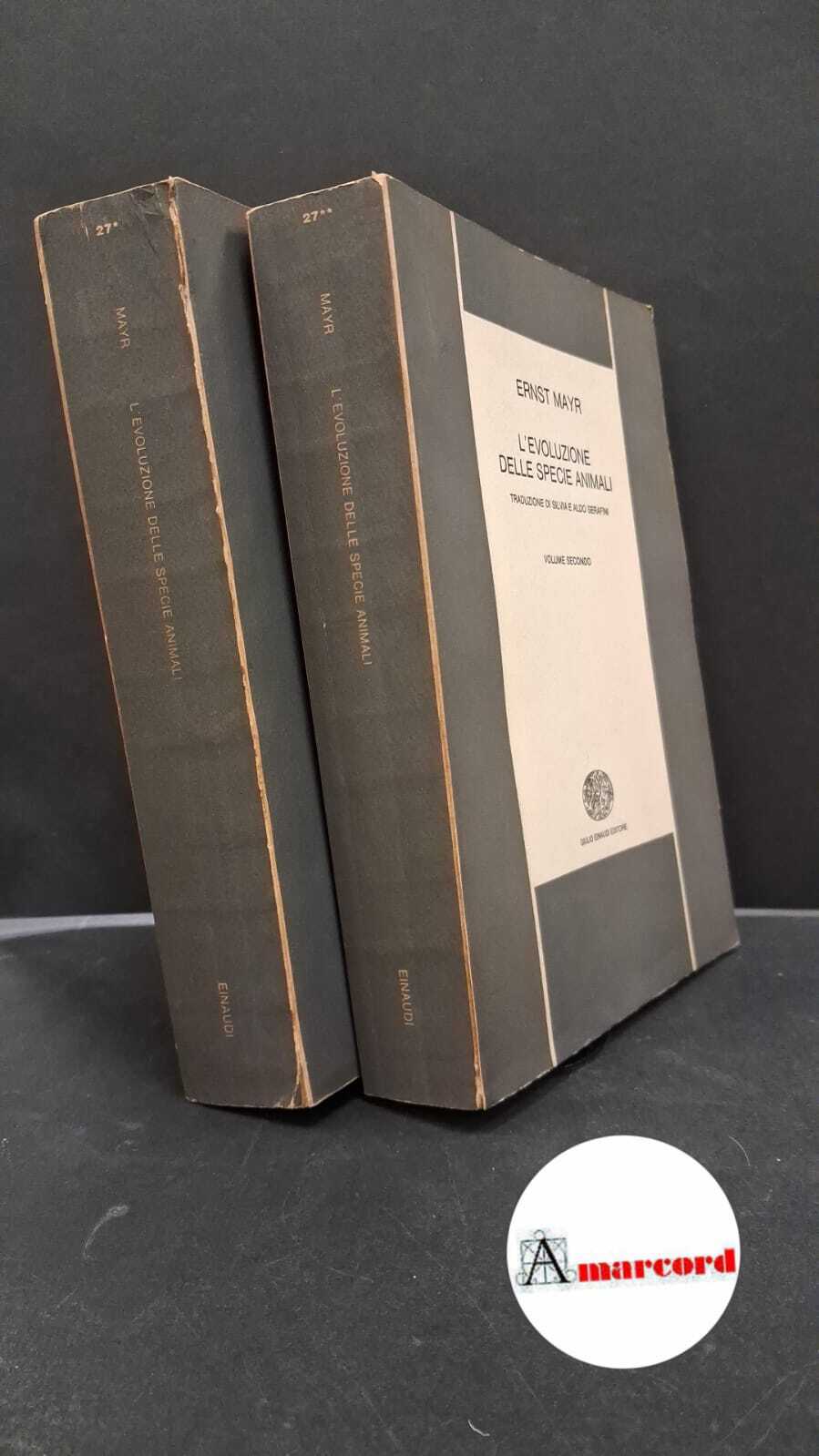 L'evoluzione delle specie animali 2 voll.