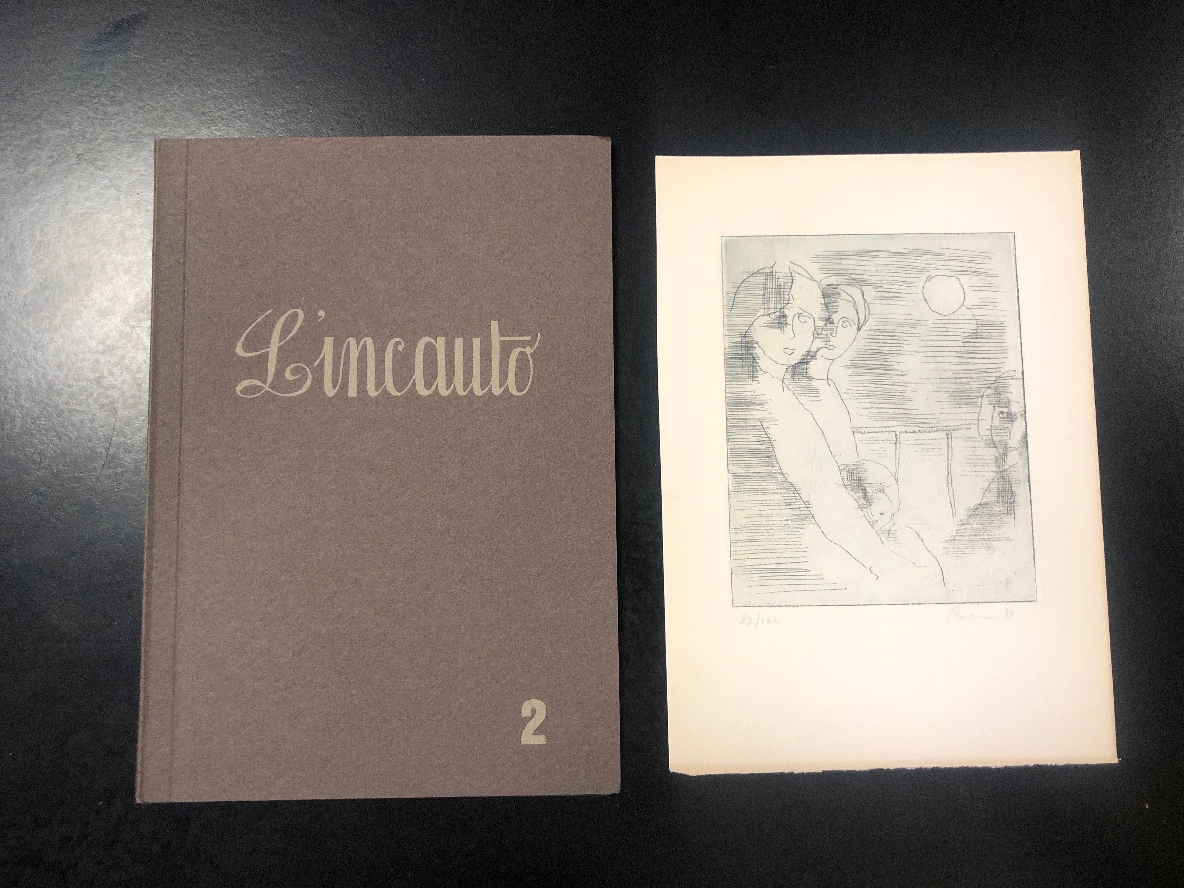 L'INCAUTO N^ 2. Ed. num., ns. copia 84/100. Contiene 12 …