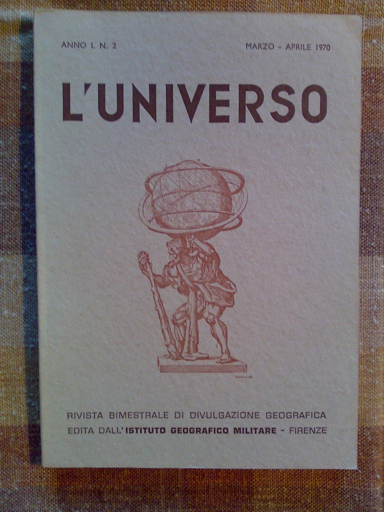 L' UNIVERSO - marzo - aprile 1970
