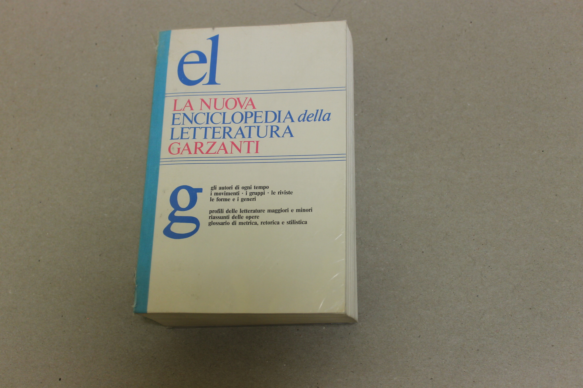 La nuova enciclopedia della letteratura Garzanti