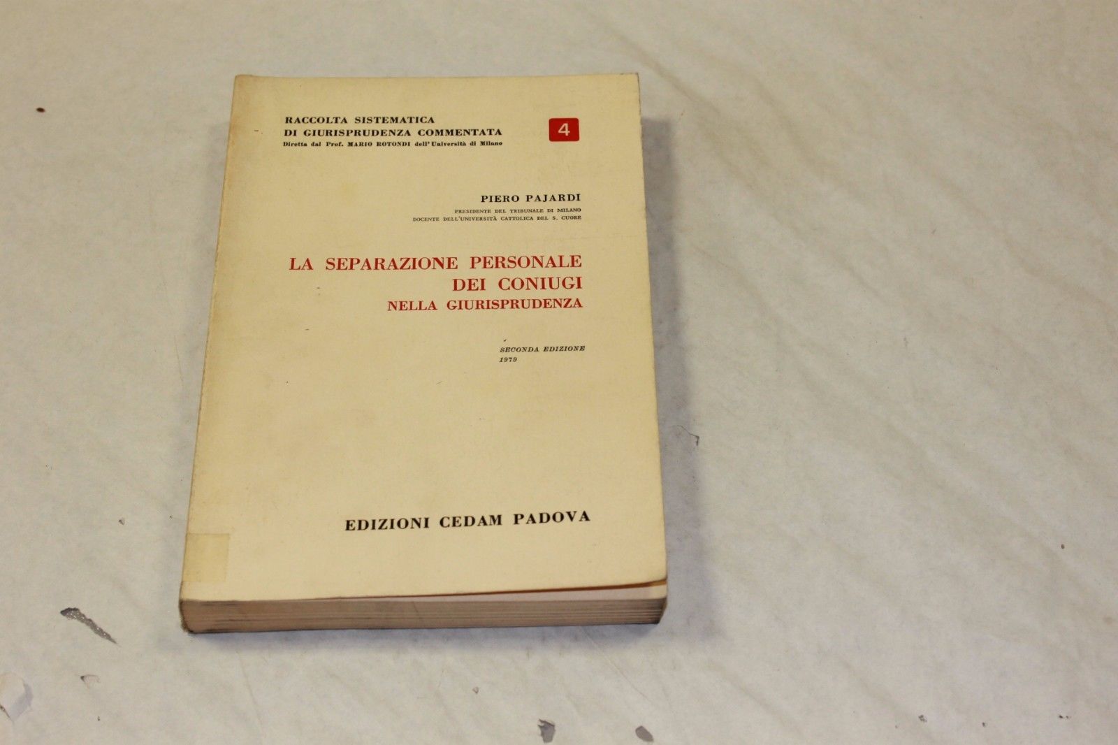 La separazione personale dei coniugi nella giurisprudenza