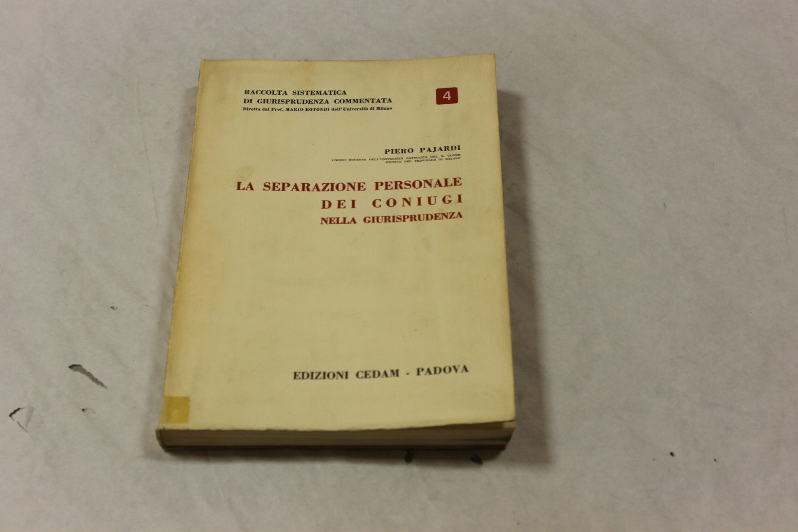 La separazione personale dei coniugi nella giurisprudenza