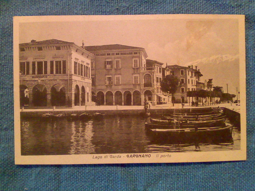 LAGO DI GARDA - GARGNANO / IL PORTO ? 1941