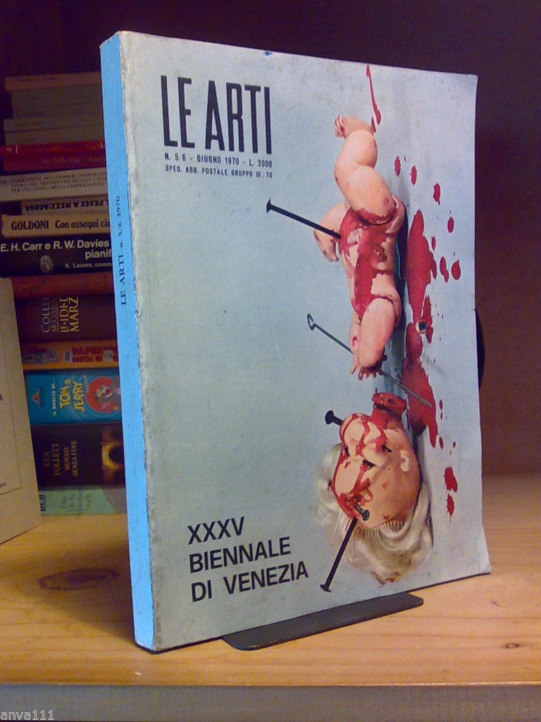 LE ARTI / XXXV BIENNALE DI VENEZIA - giugno 1970