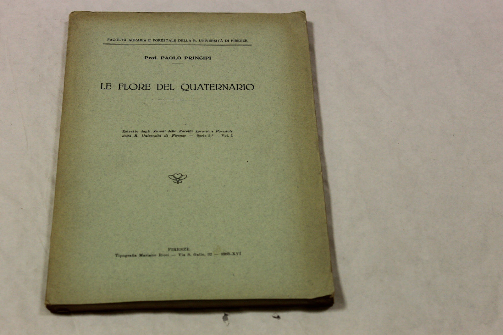 Le flore del quaternario