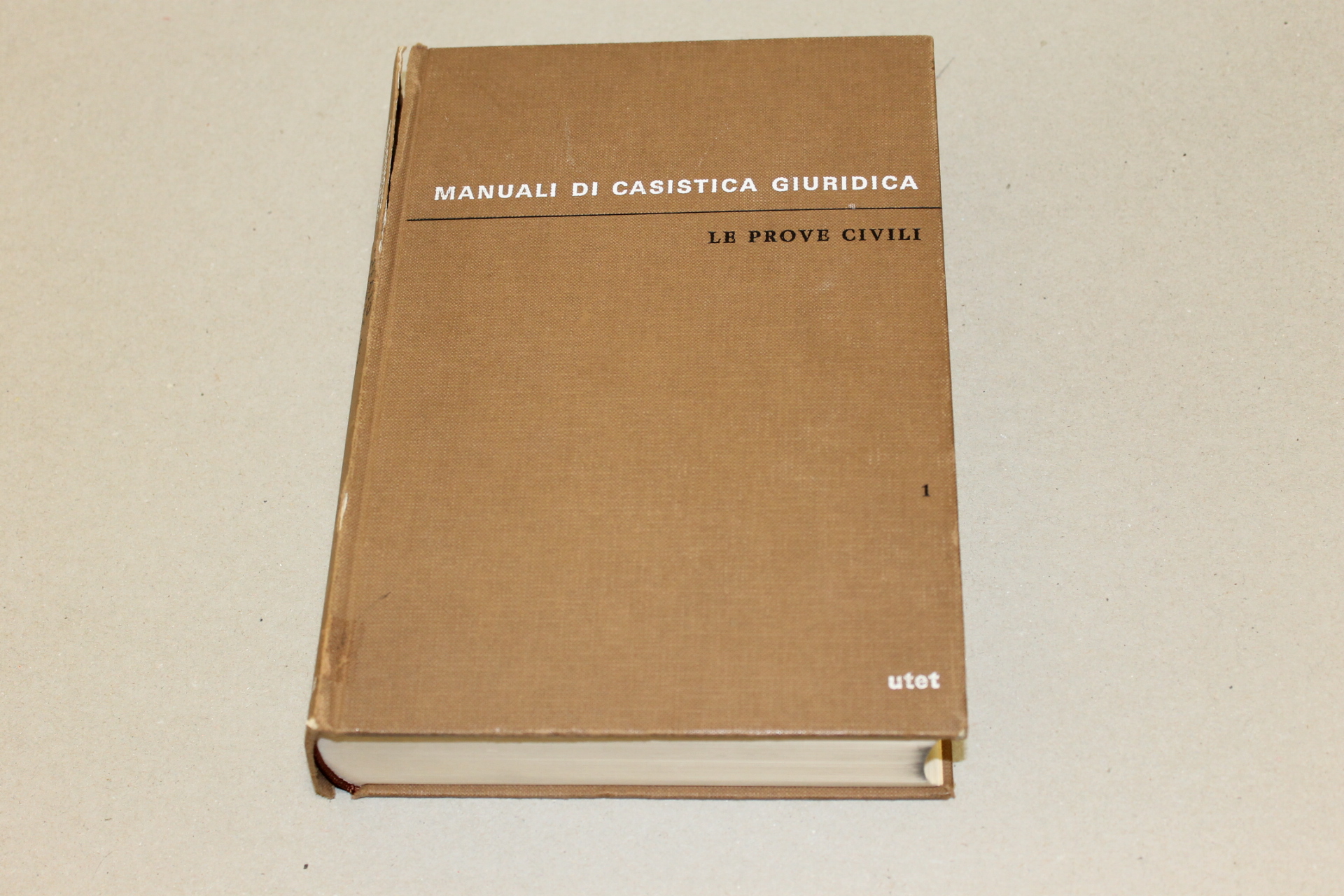 Le prove civili. Volume primo