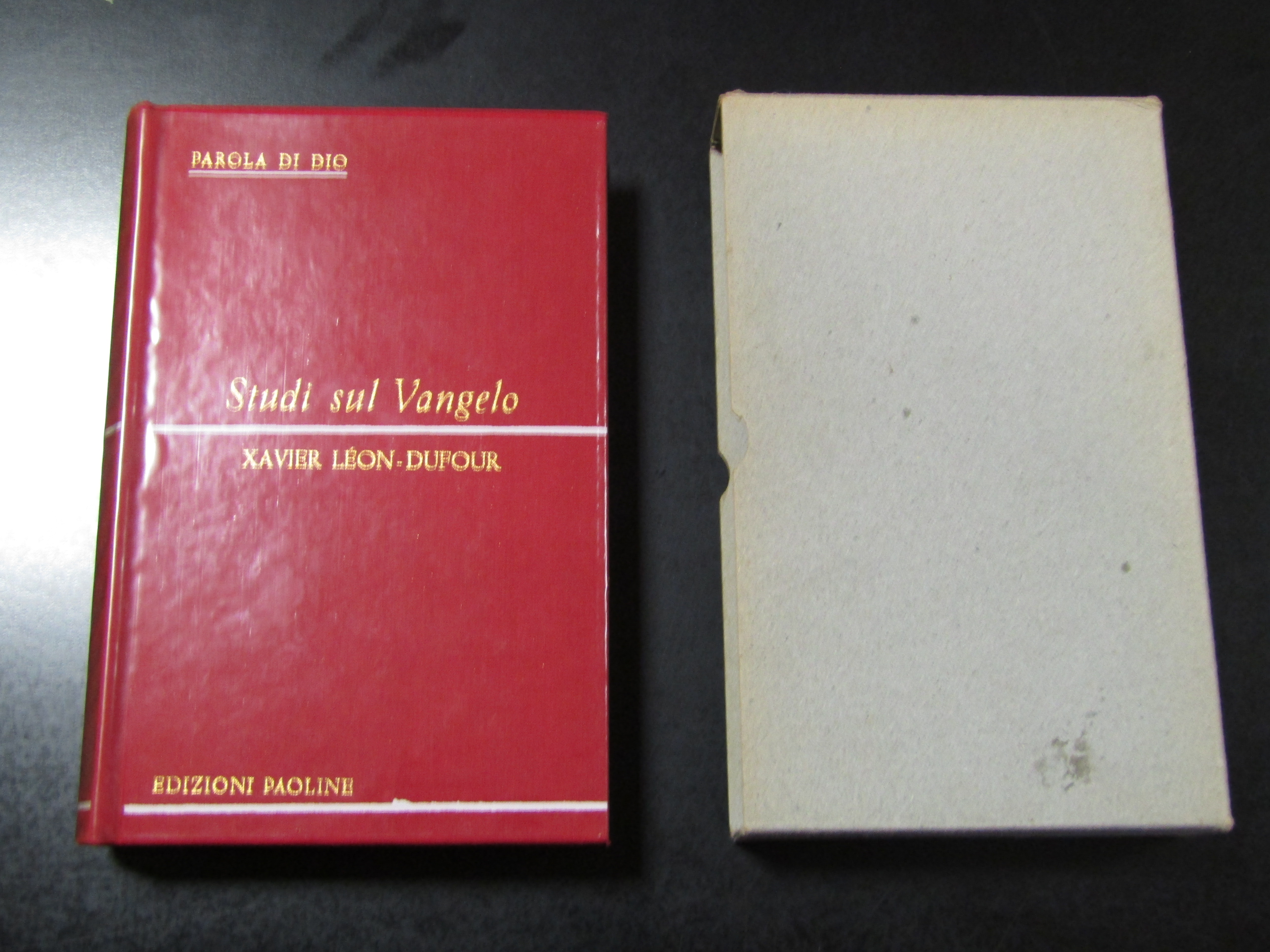 Léon-Dufour Xavier. Studi sul Vangelo. Edizioni Paoline 1974. Con cofanetto.