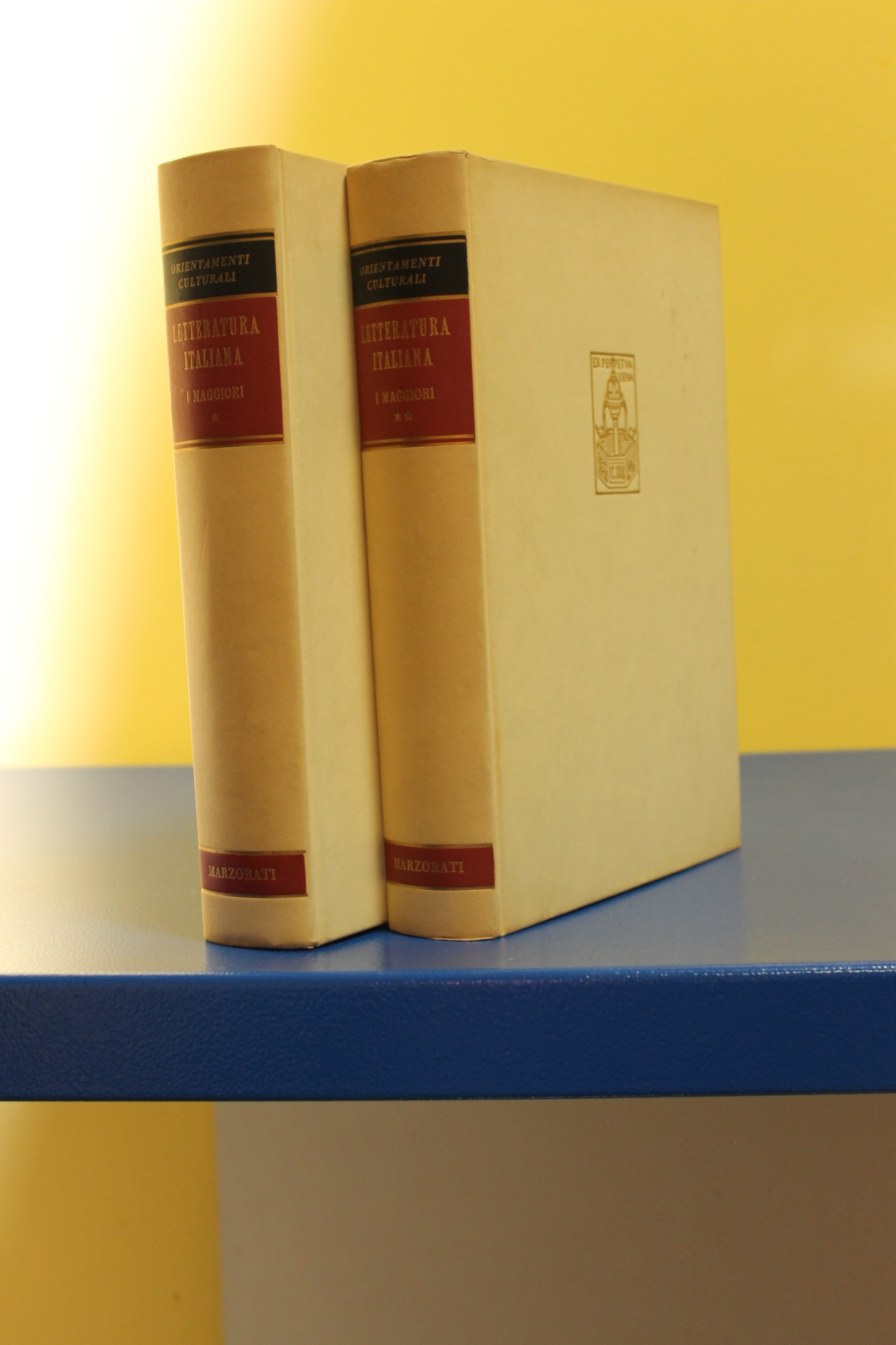 Letteratura italiana - I Maggiori - 2 volumi