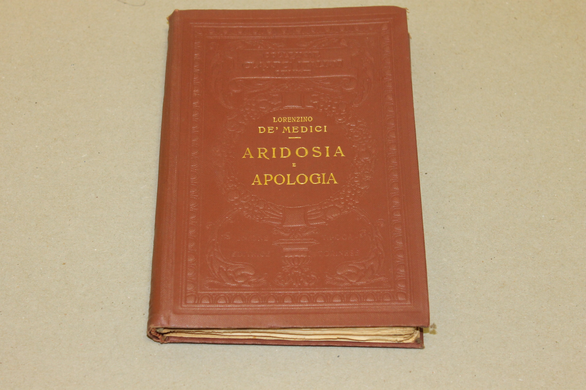 Lorenzino de' Medici-Aridosia e Apologia