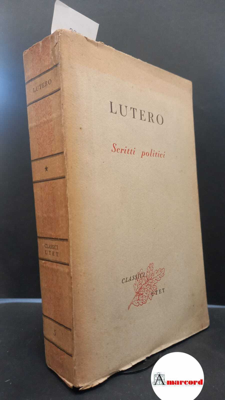 Luther, Martin. , and Firpo, Luigi. , Panzieri Saija, Giuseppina. …
