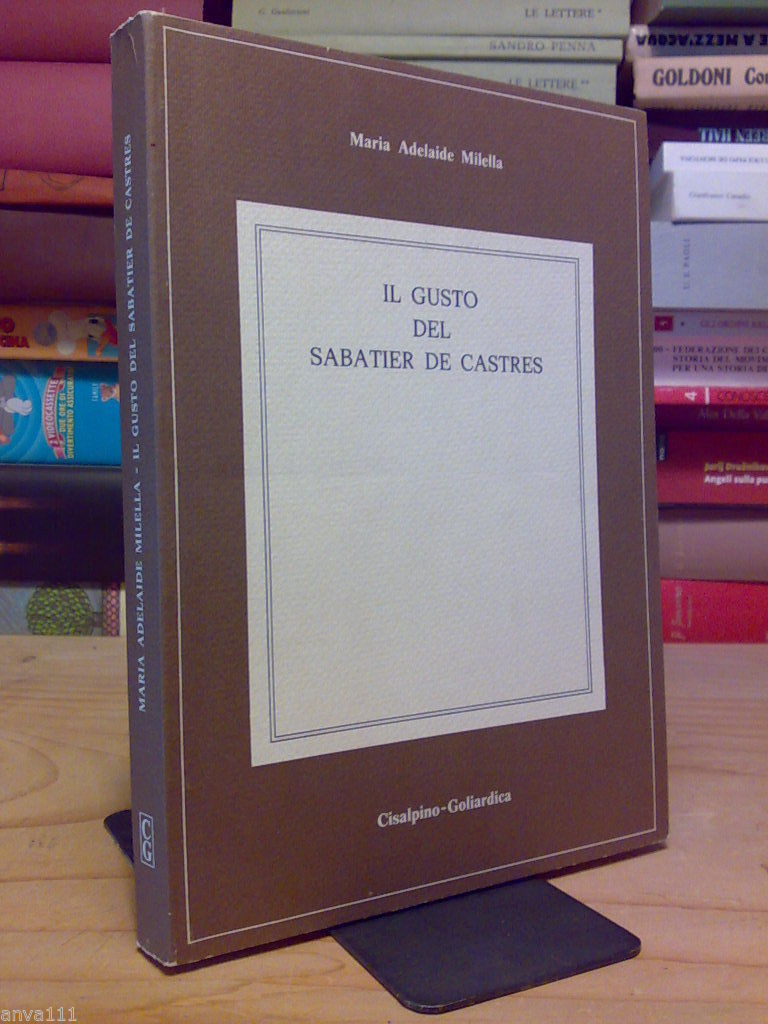 M.Adelaide Milella - IL GUSTO del SABATIER DE CASTRES - …