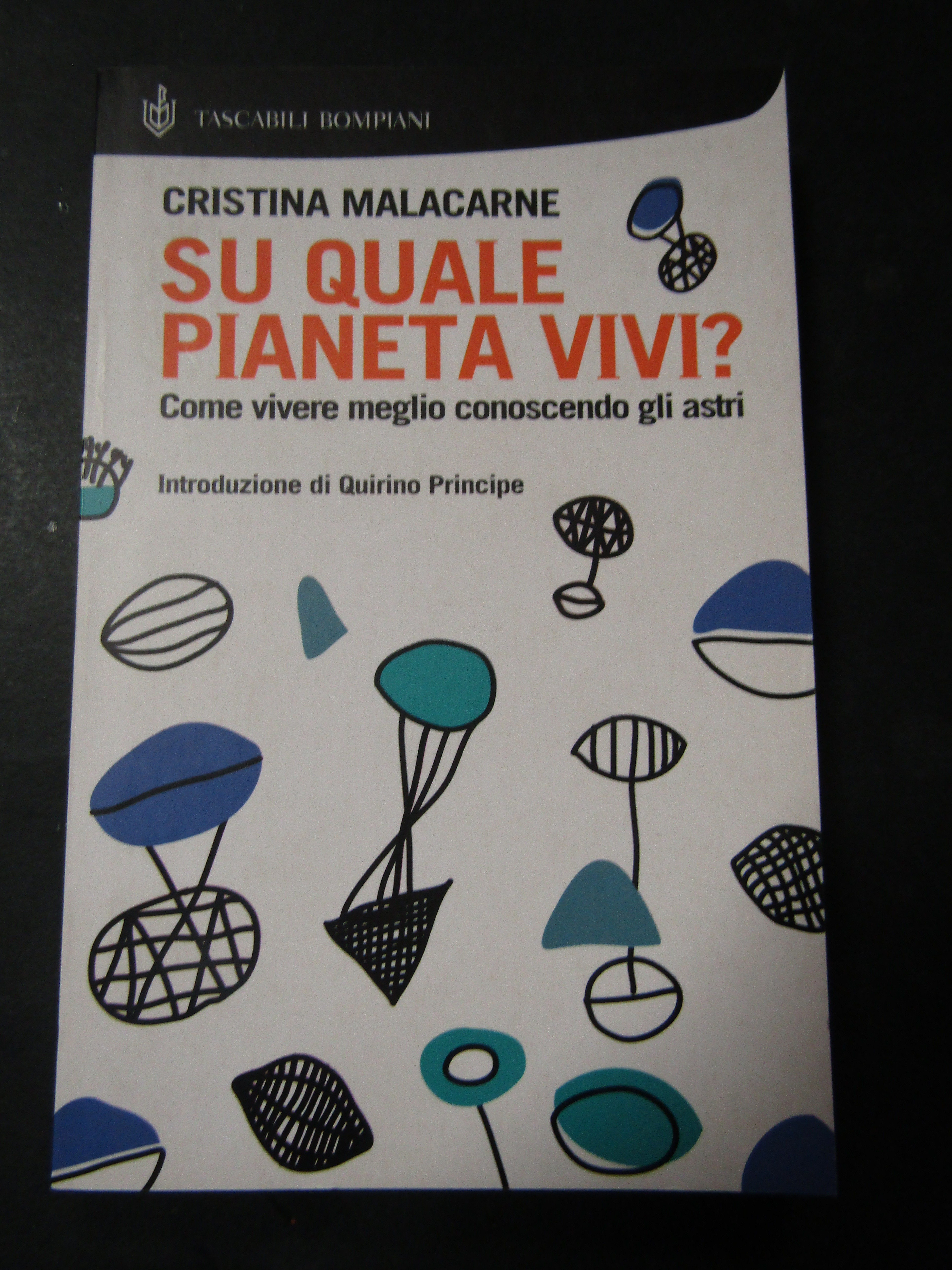 Malacarne Cristina. Su quale pianeta vivi?. Bompiani. 2006-I