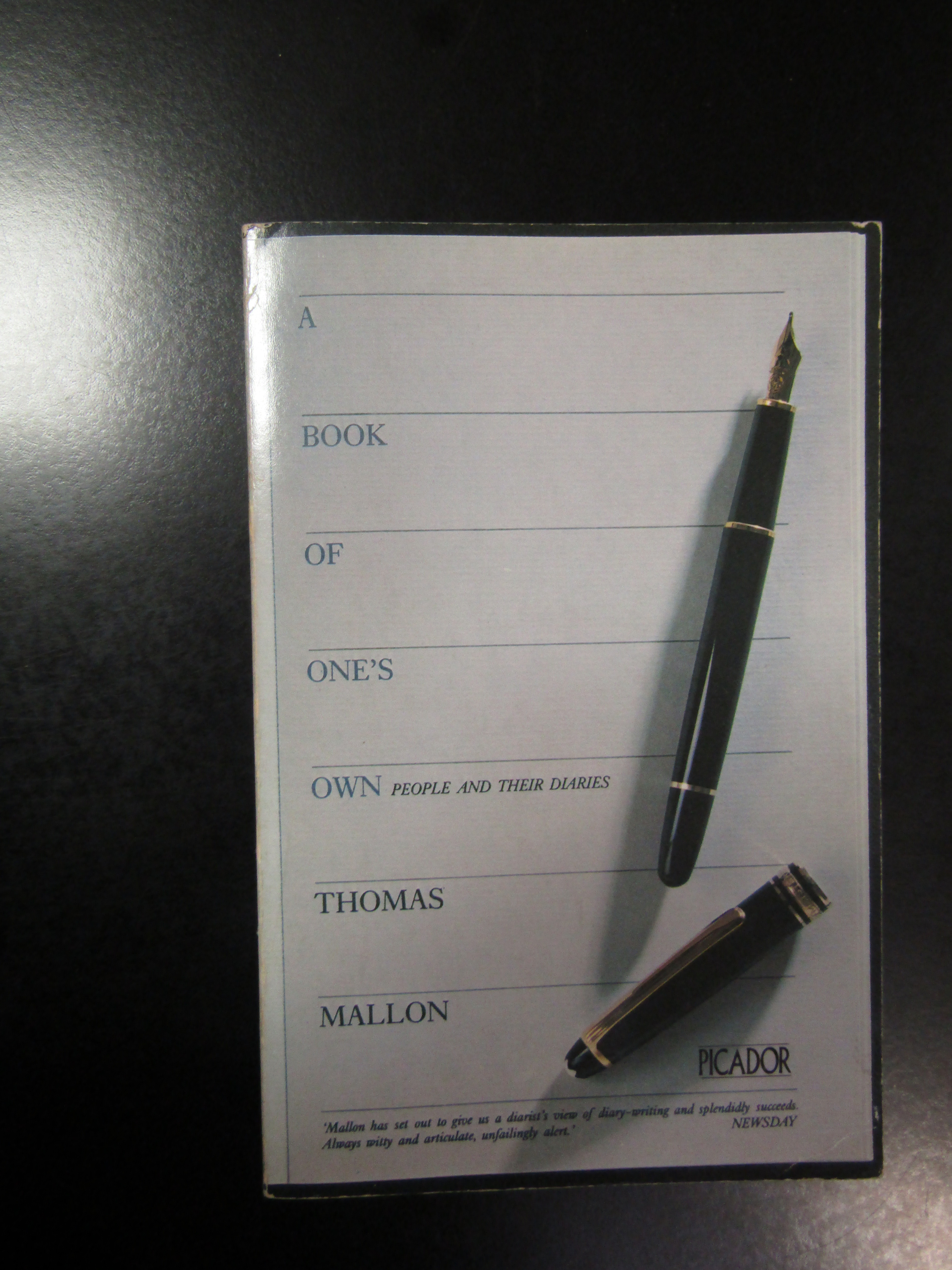 Mallon Thomas. A book of one's own. People and their …