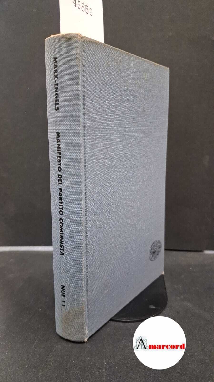 Manifesto del partito comunista