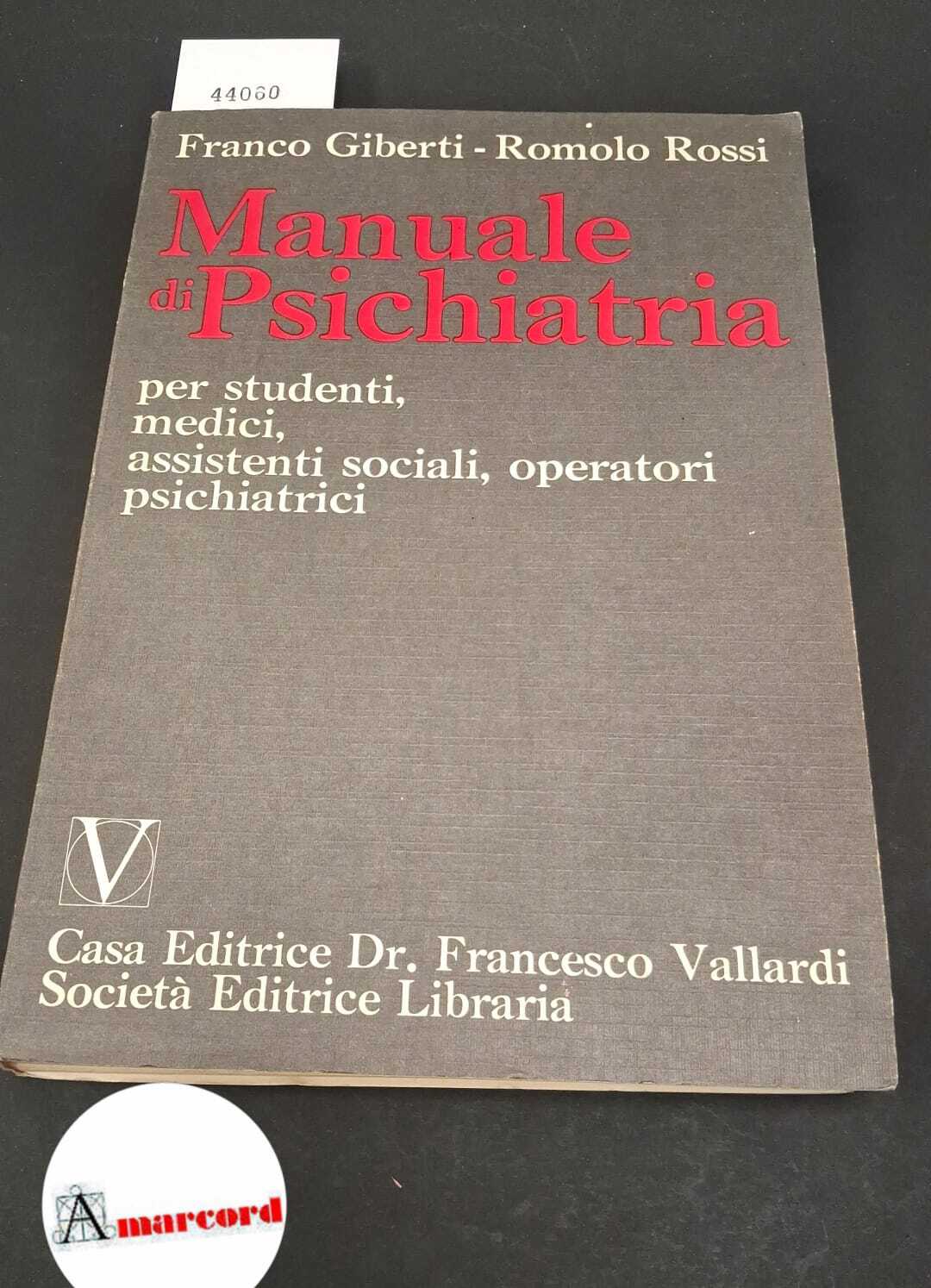 Manuale di Psichiatria