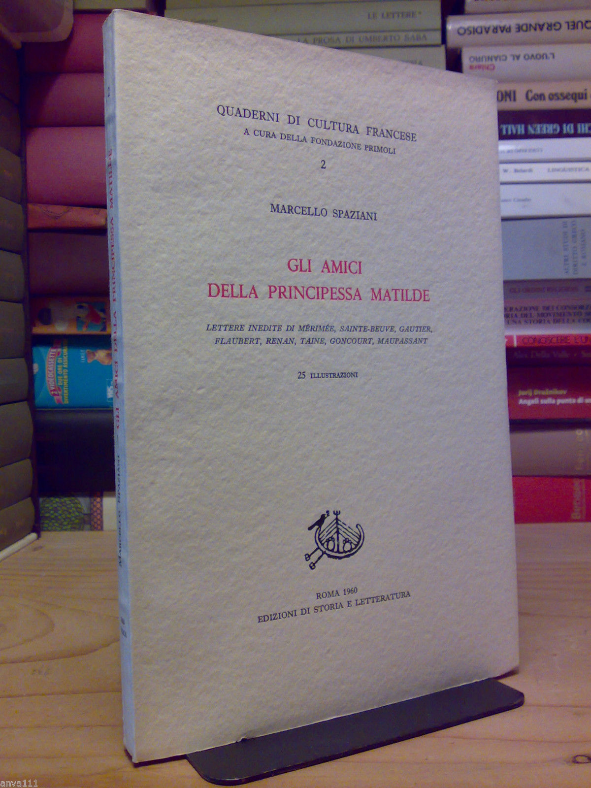 Marcello Spaziani - GLI AMICI DELLA PRINCIPESSA MATILDE - 1960