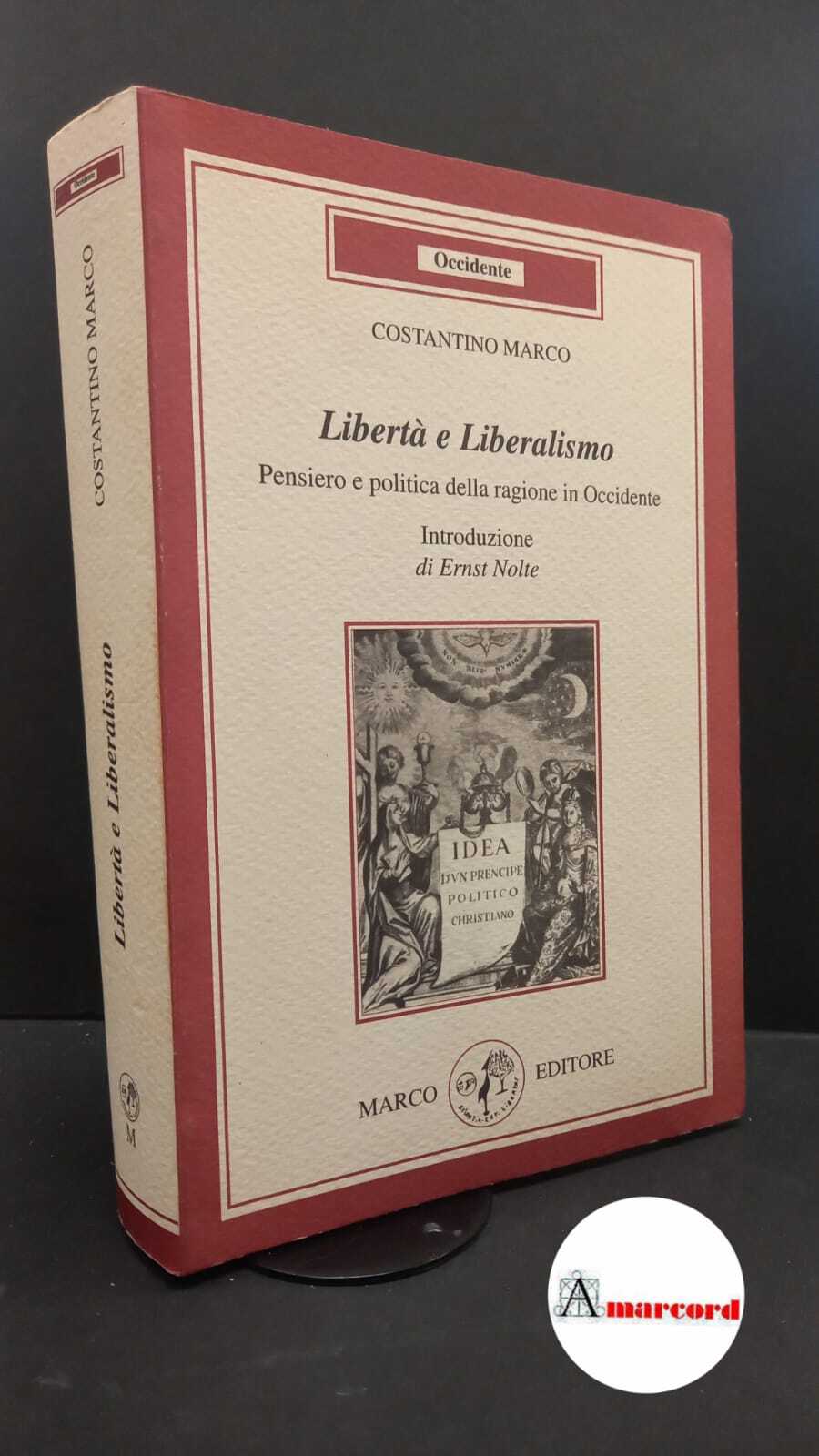 Marco, Costantino. , and Aiello, Annalisa. , Nolte, Ernst. Liberta …